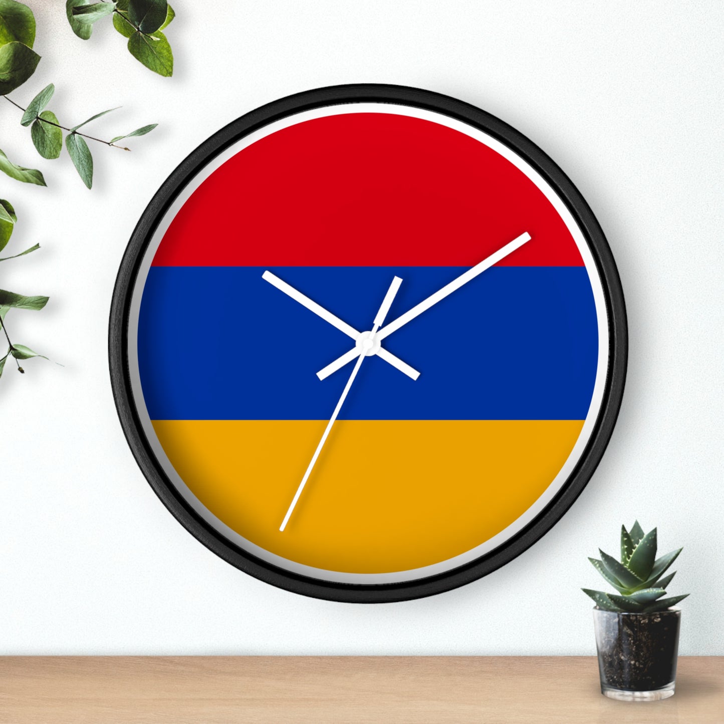 Armenian Flag Wall Clock - Vibrant Home Décor for National Pride