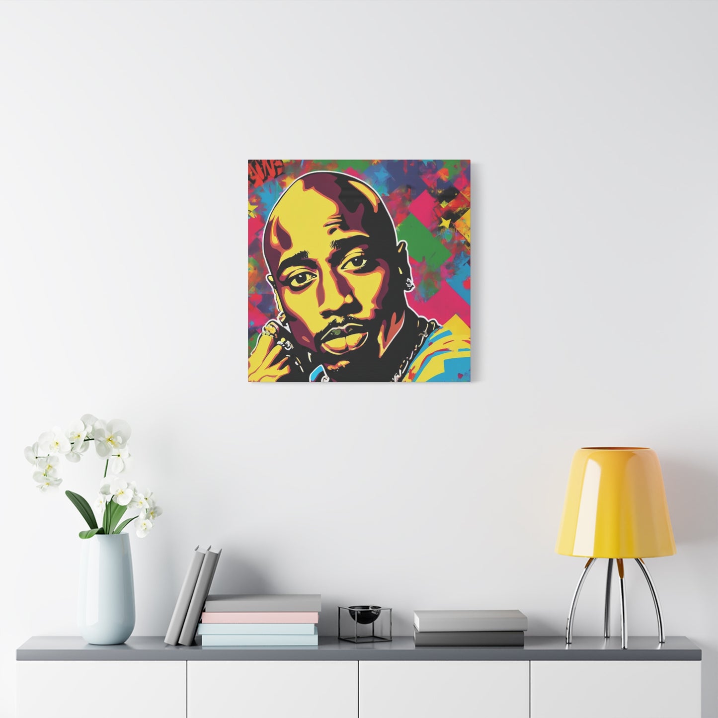 2Pac Matte Canvas, Stretched, 1.25"