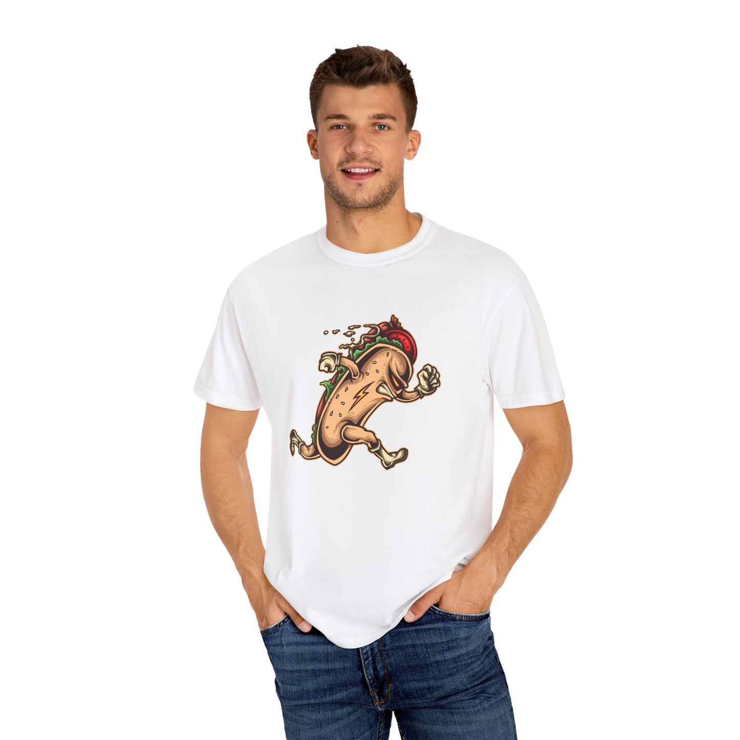 Unisex Funny Taco Running T-Shirt