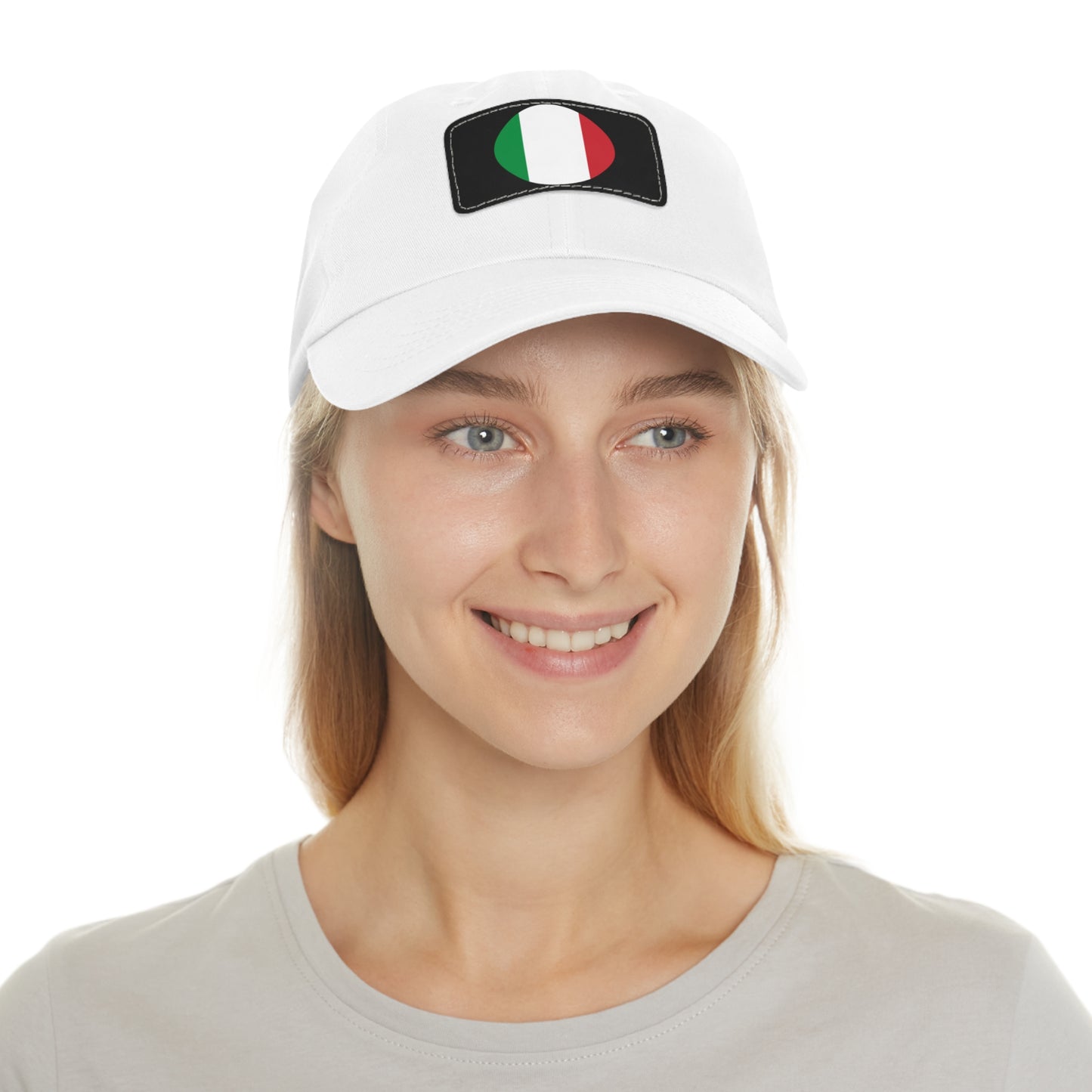 Italian Flag Dad Hat Casual Style for Everyday Wear