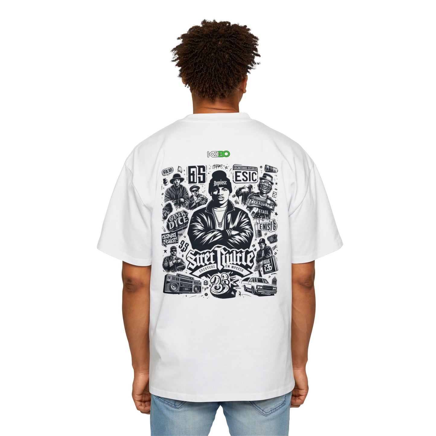 Timeless Tracks Men's Graphic Tee – Classic Urban Style T-Shirt