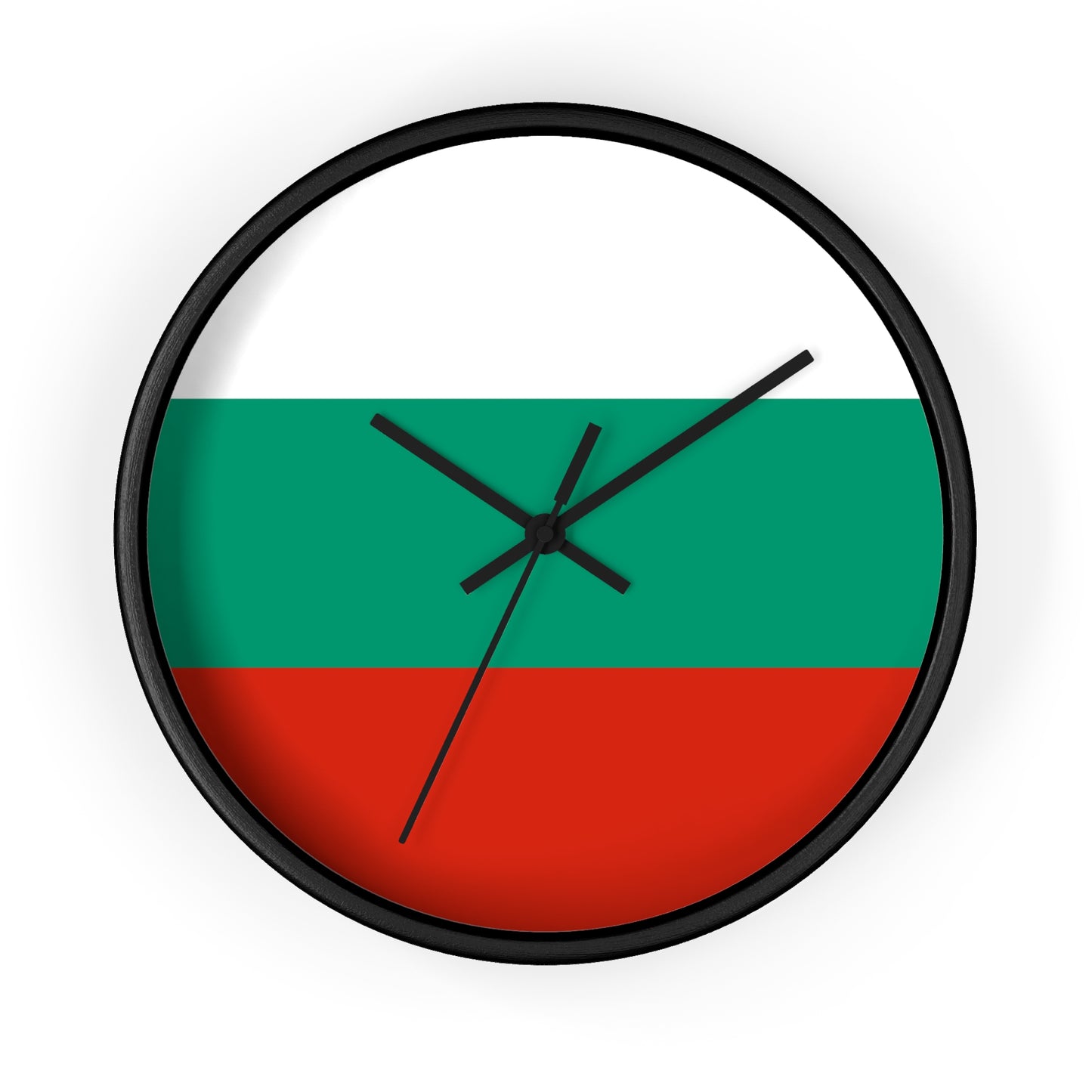 Bulgaria Flag Wall Clock - Stylish Home Decor for Patriotic Displays