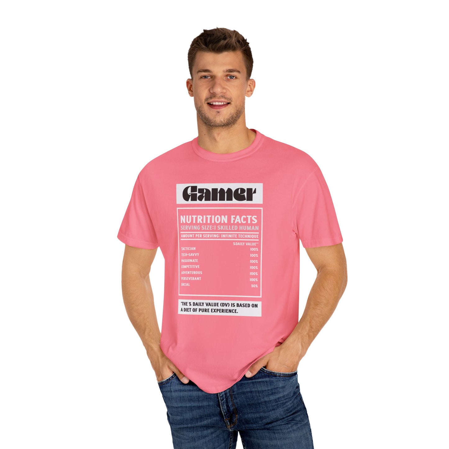 Gamer Nutrition Facts Unisex T-Shirt
