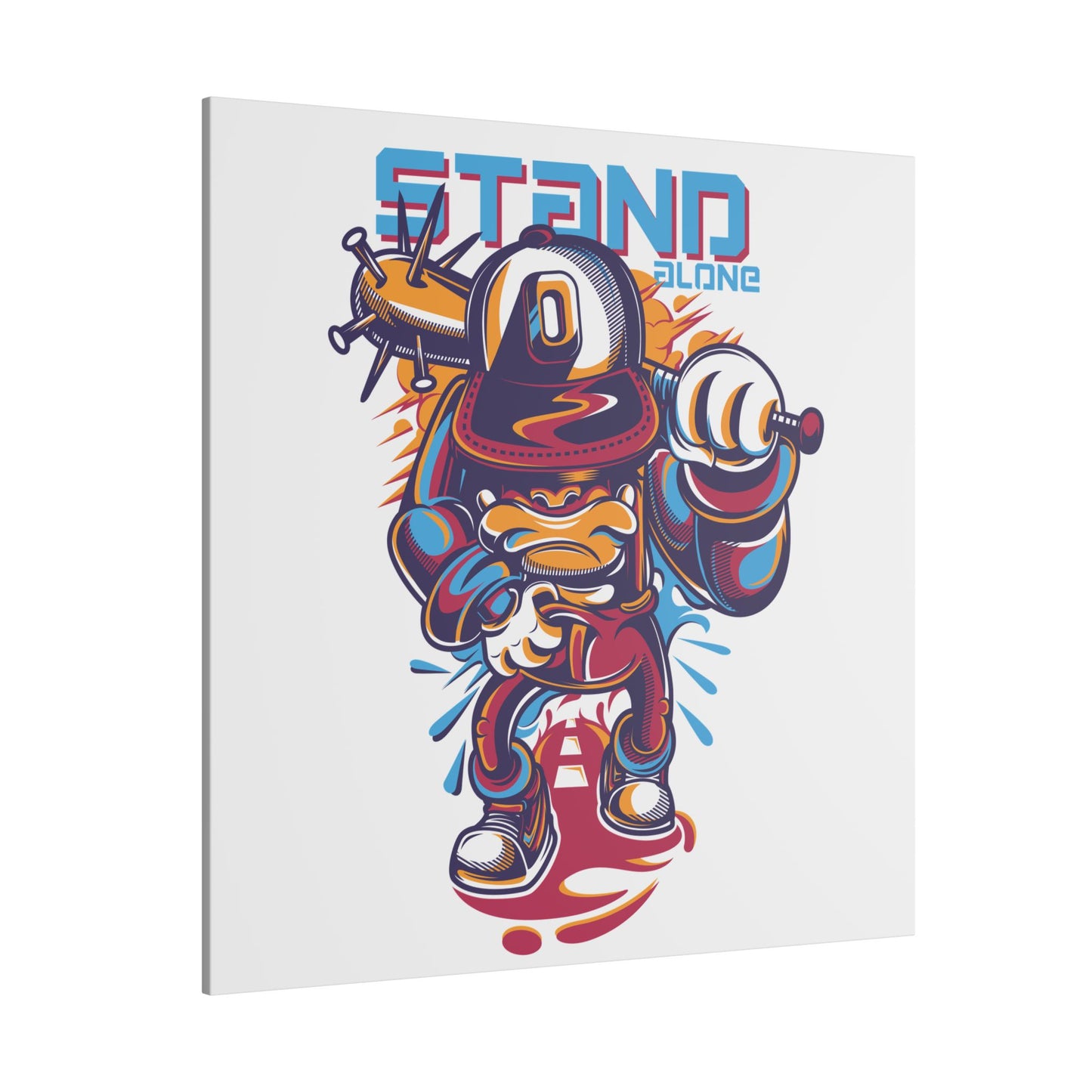 Urban Art Giclée Print Canvas - Vibrant Street Style Wall Decor