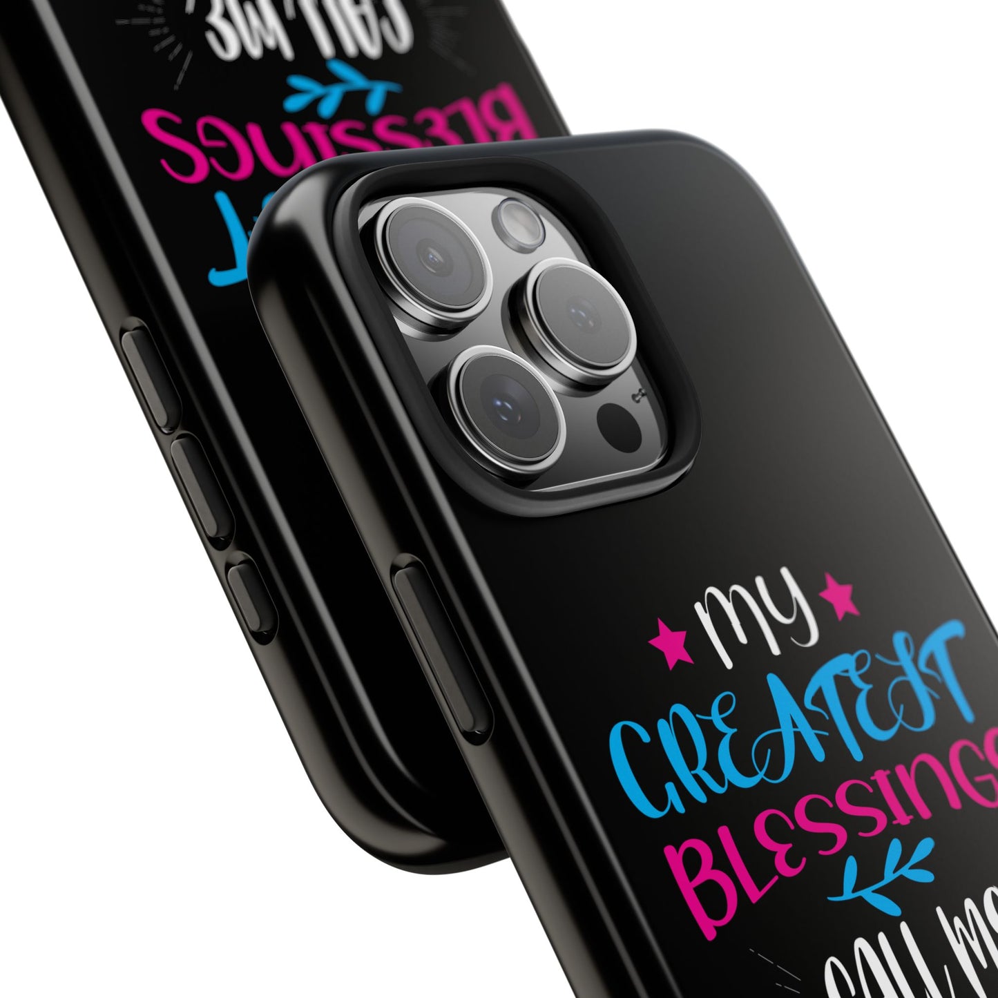 Personalized Phone Case - Fatherhood Dad My Greatest Blessings