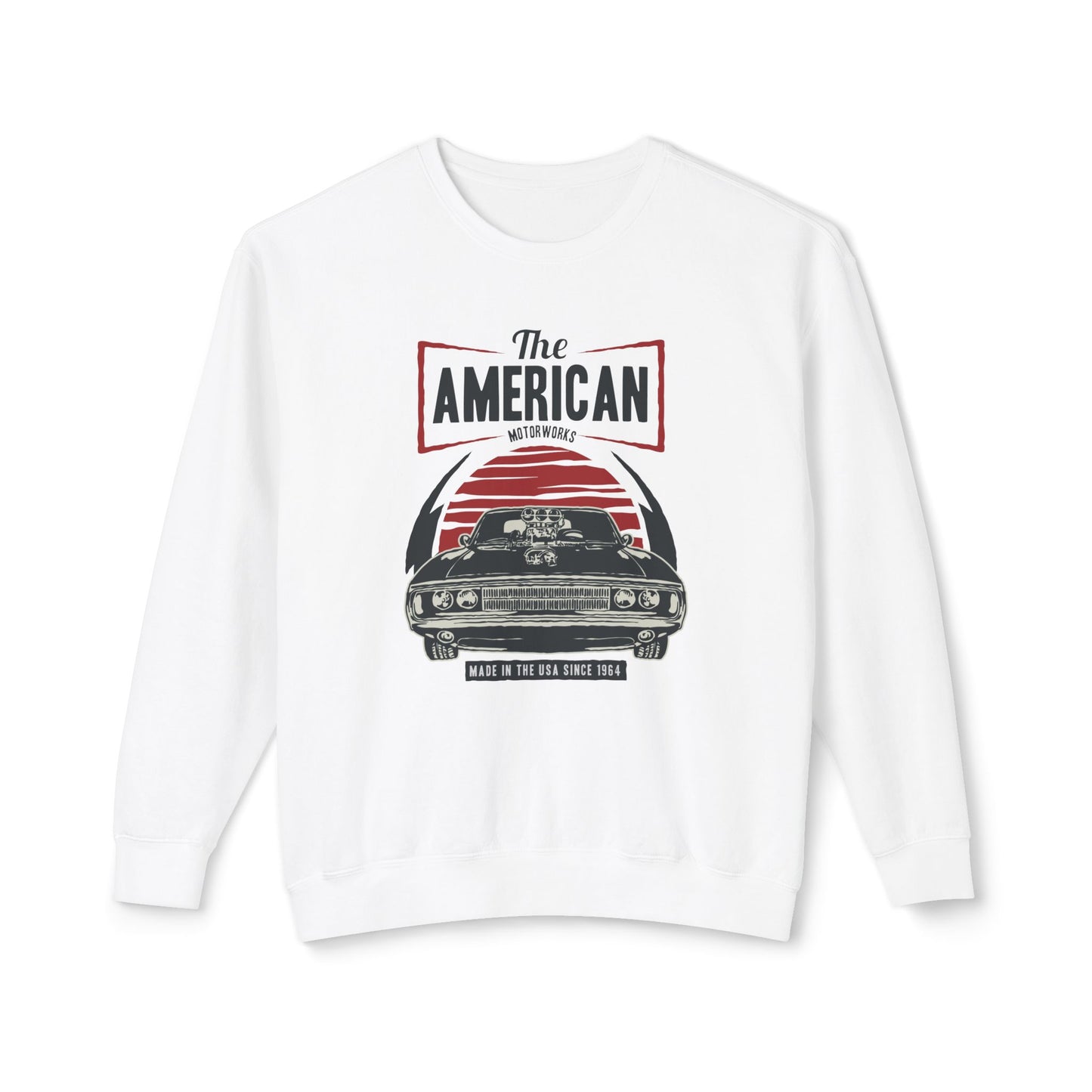 Men's Sweatshirt "The American Muscle Car"