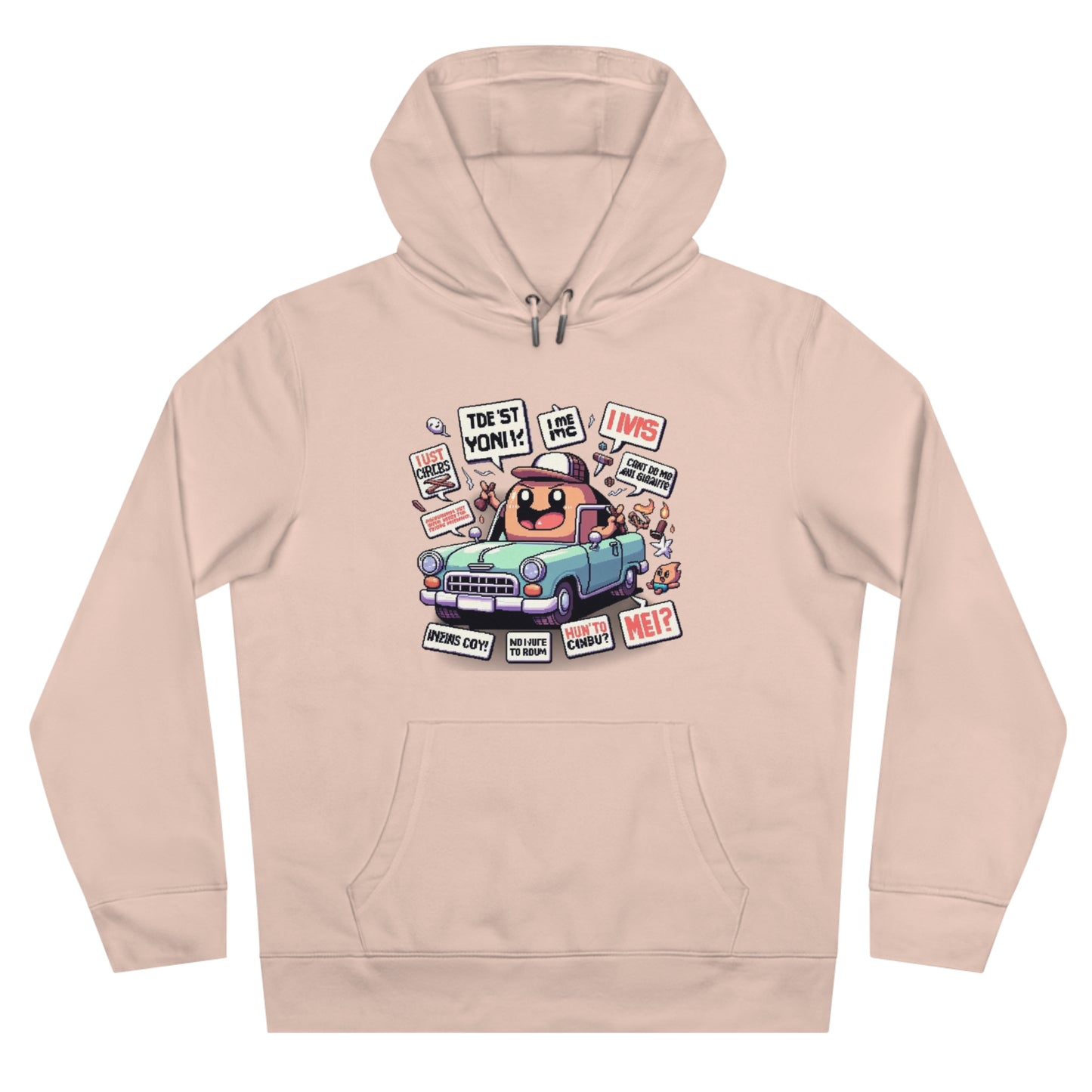 Fun Cartoon Retro King Hoodie – Stylish & Comfortable for All Ages