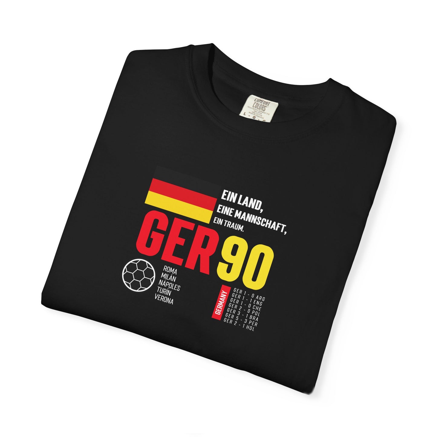 Unisex T-Shirt Vintage German Soccer for Fans