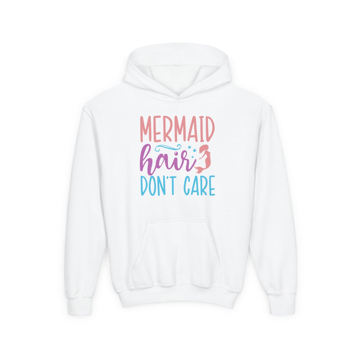 Hoodie For Girls Mermaid Hair Don't Care