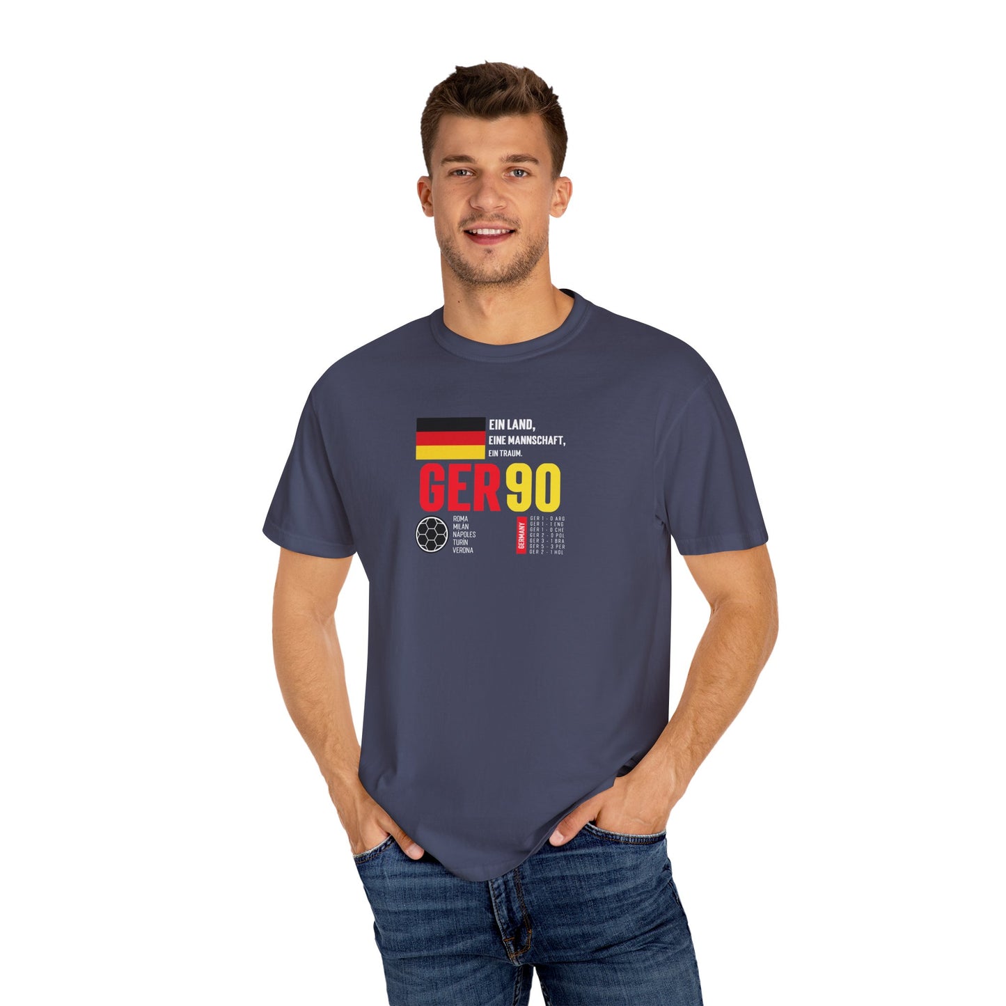 Unisex T-Shirt Vintage German Soccer for Fans