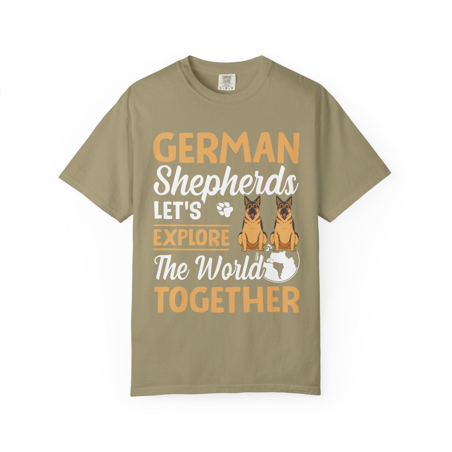 Unisex T-Shirt Design German Shepherd Lover Perfect for Dog Owners