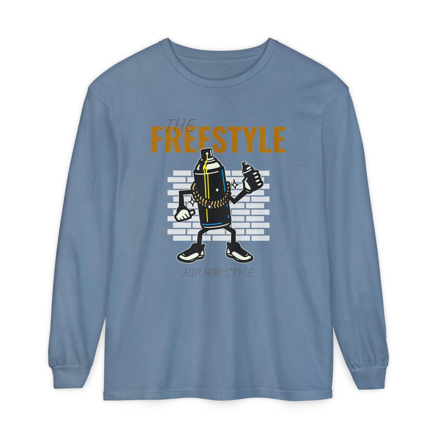 Men's Hip Hop Style Long Sleeve The Freestyle