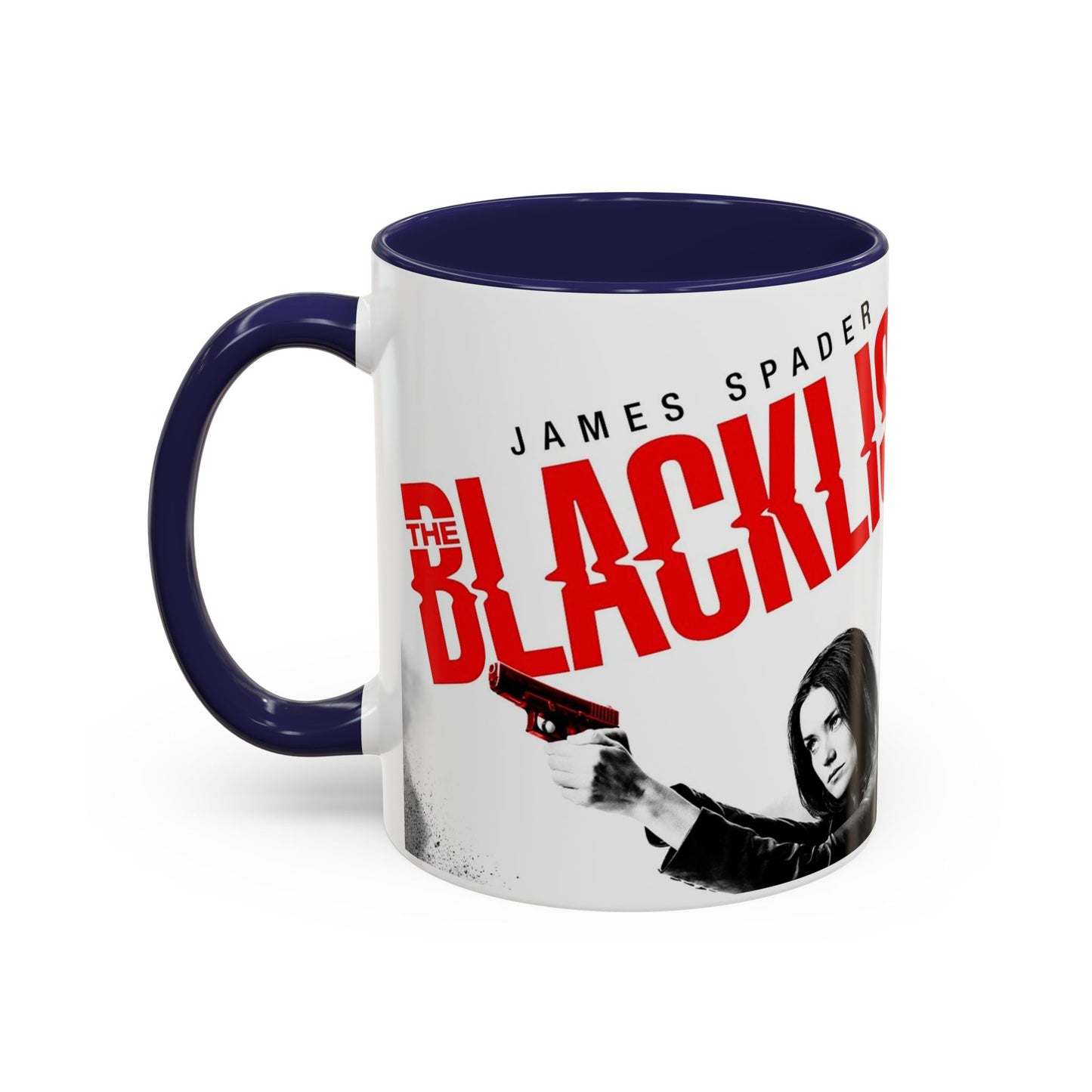 Blacklist-Inspired Accent Coffee Mug - 11oz & 15oz - Perfect Gift for Fans