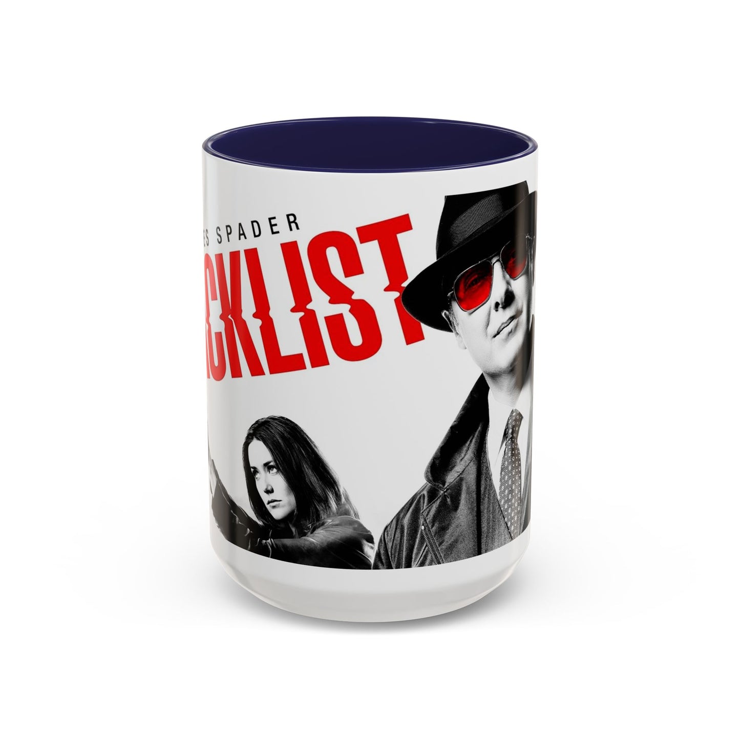 Blacklist-Inspired Accent Coffee Mug - 11oz & 15oz - Perfect Gift for Fans