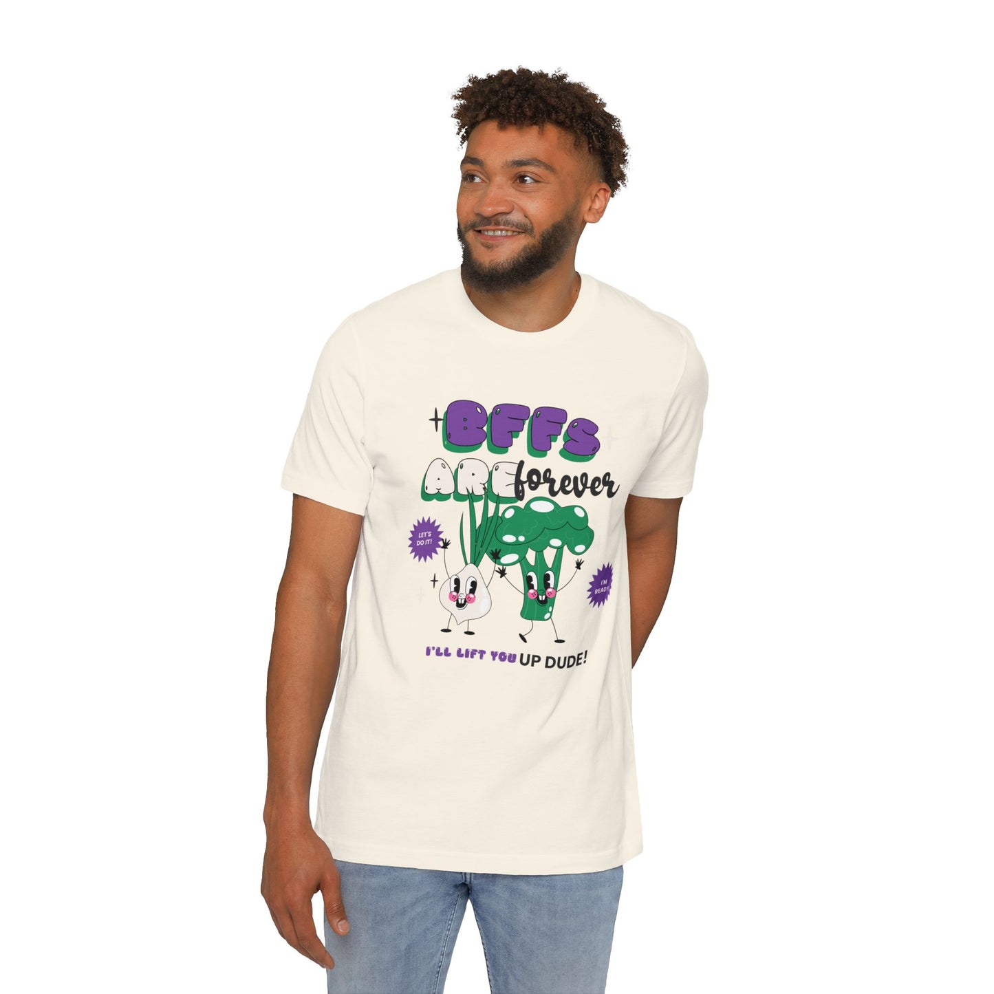 Funny Vegetables Women's T-Shirt – BFFs Forever Tee for Veggie Lovers