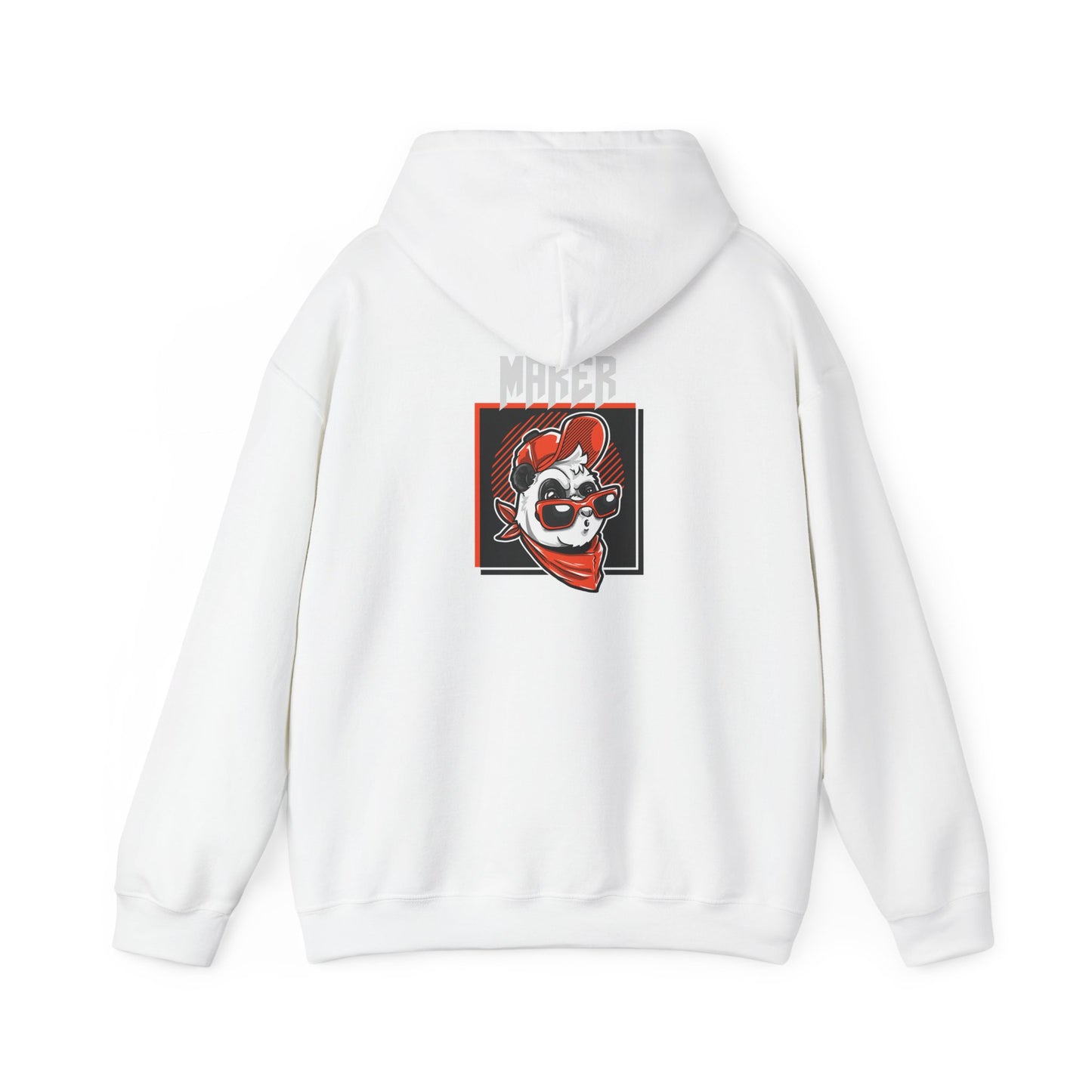 Men's Hooded Sweatshirt Cool Maker Graphic Design