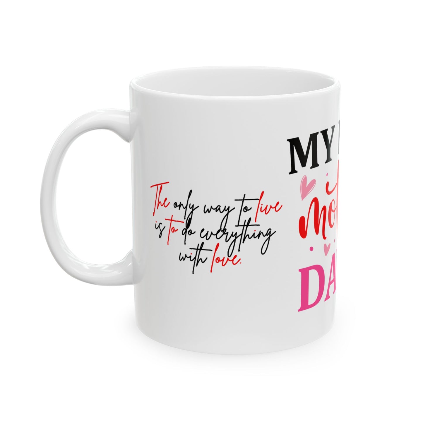 My First Mother's Day Ceramic Mug - Heartfelt Gifts for New Moms, 11oz & 15oz