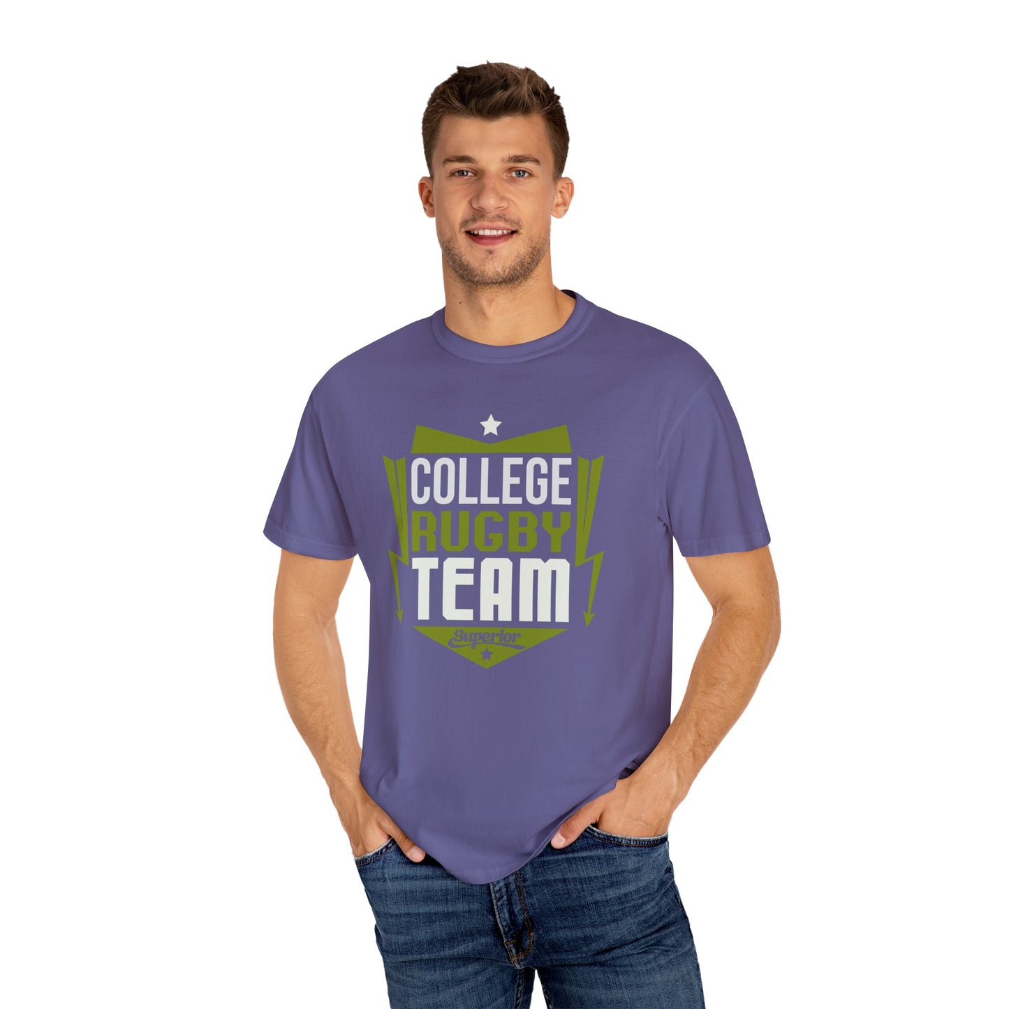 College Rugby Team Unisex T-Shirt - Perfect for Game Days & Team Spirit