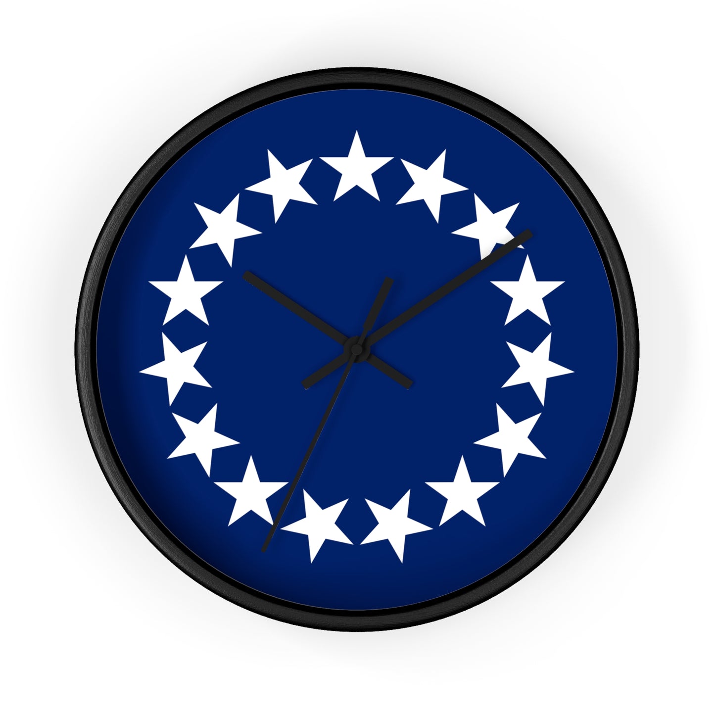 Nautical Stars Wall Clock - Modern Home Decor, Perfect for Gifts.