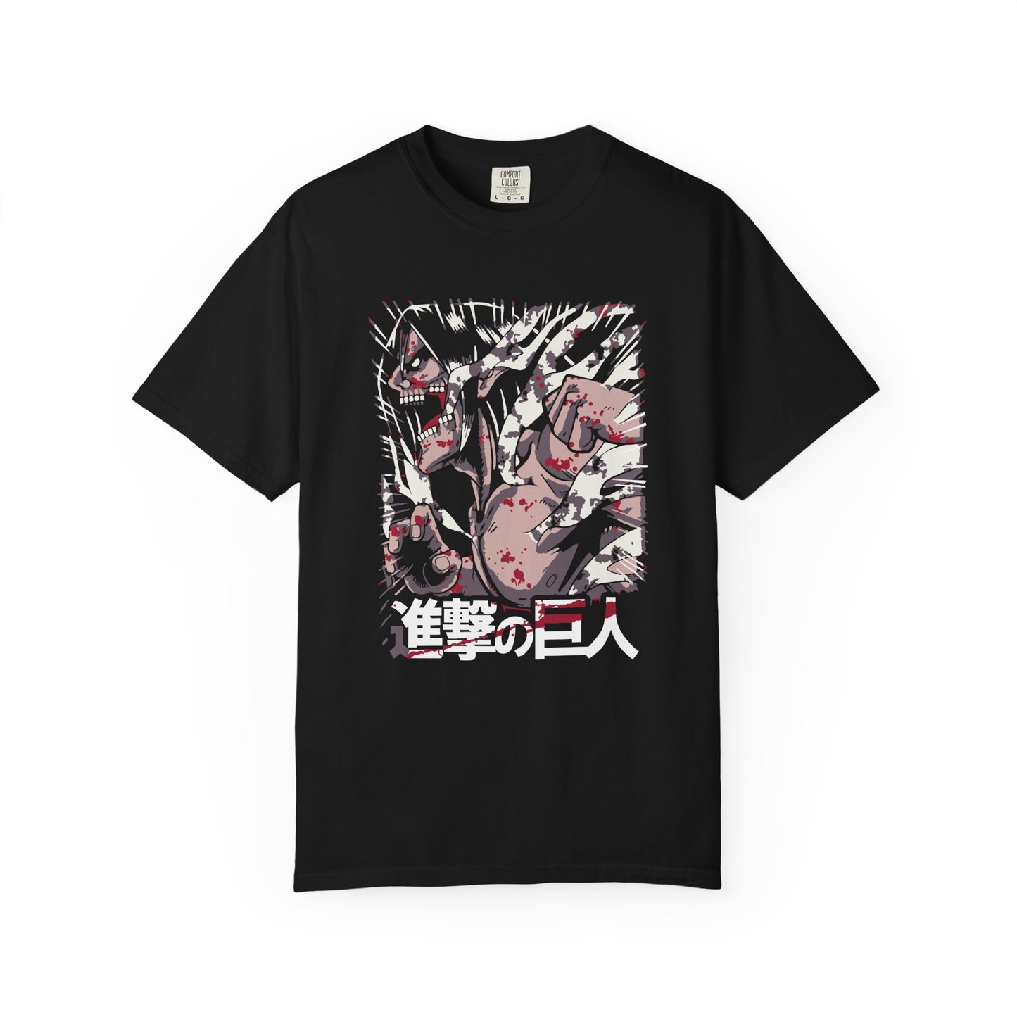 ATAQUEA LOS TITANES Anime-Inspired T-Shirt Attack on Titan Design