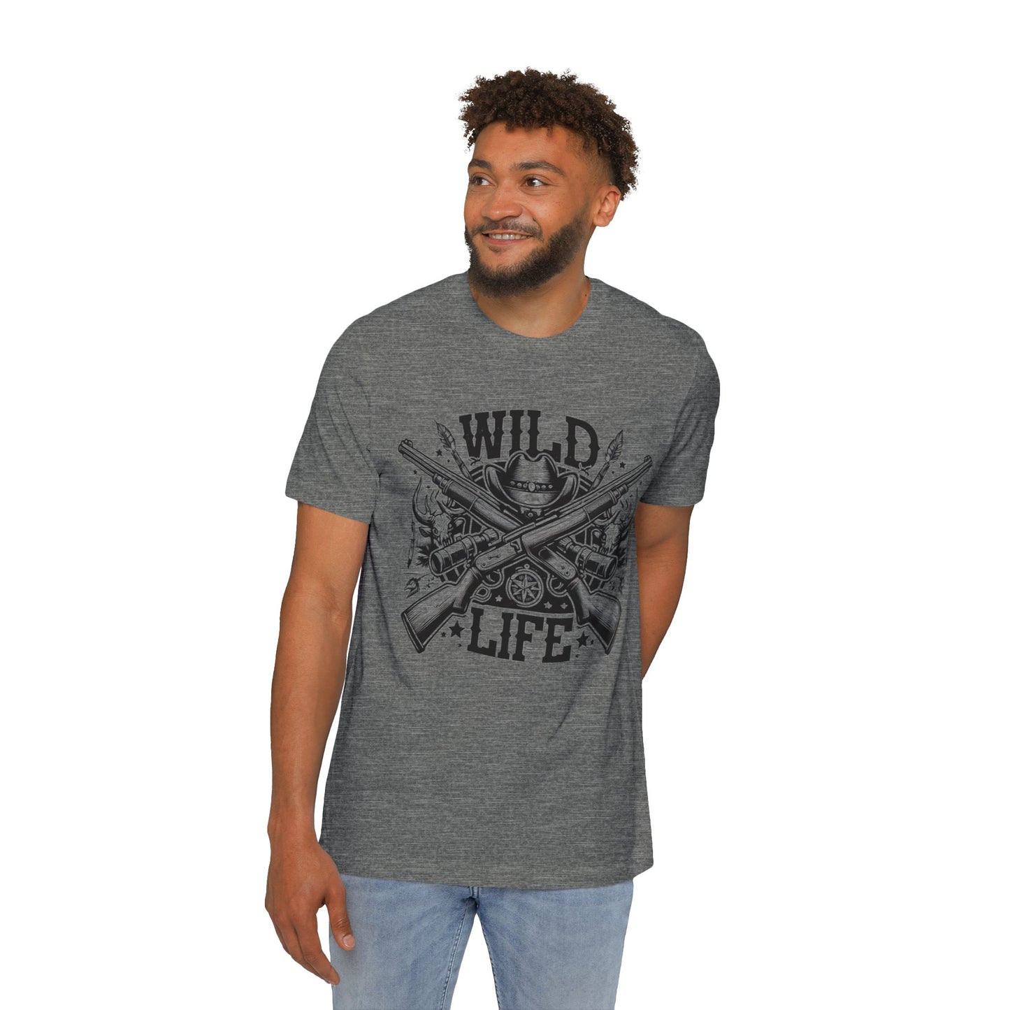 USA-Made Unisex Short-Sleeve Jersey T-Shirt