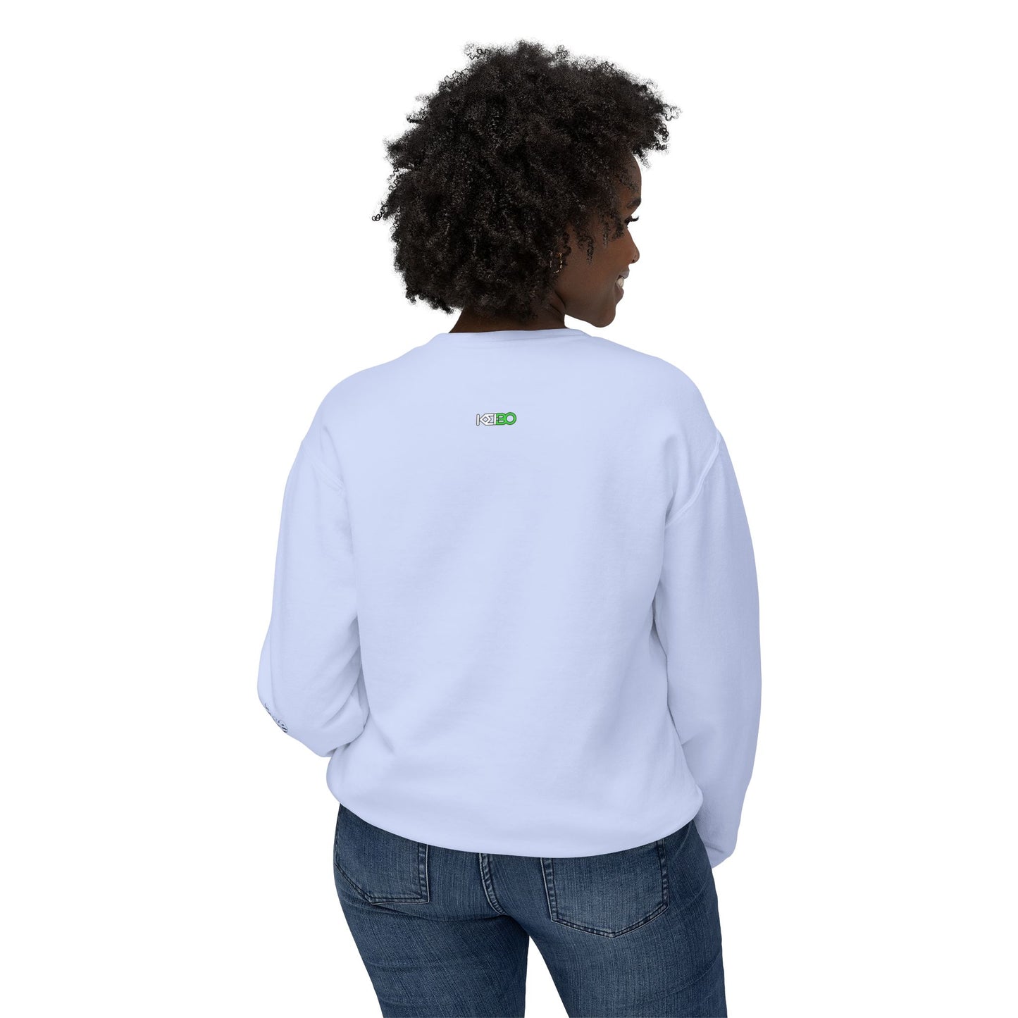 Women Sweatshirt Love And Blessed - Perfect for Valentine's Day Outfit