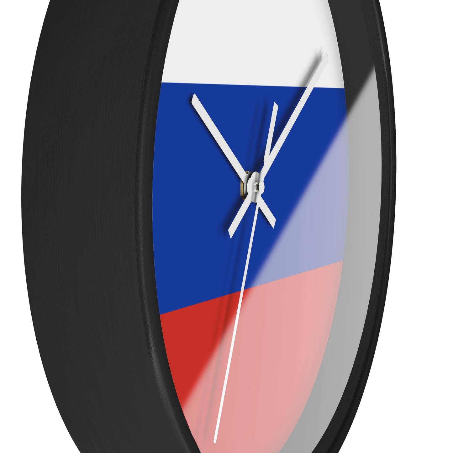 Russian Flag Wall Clock - Modern Decorative Timepiece for Home or Office