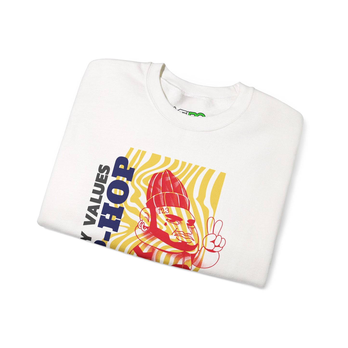 Men's Hip-Hop Crewneck Sweatshirt