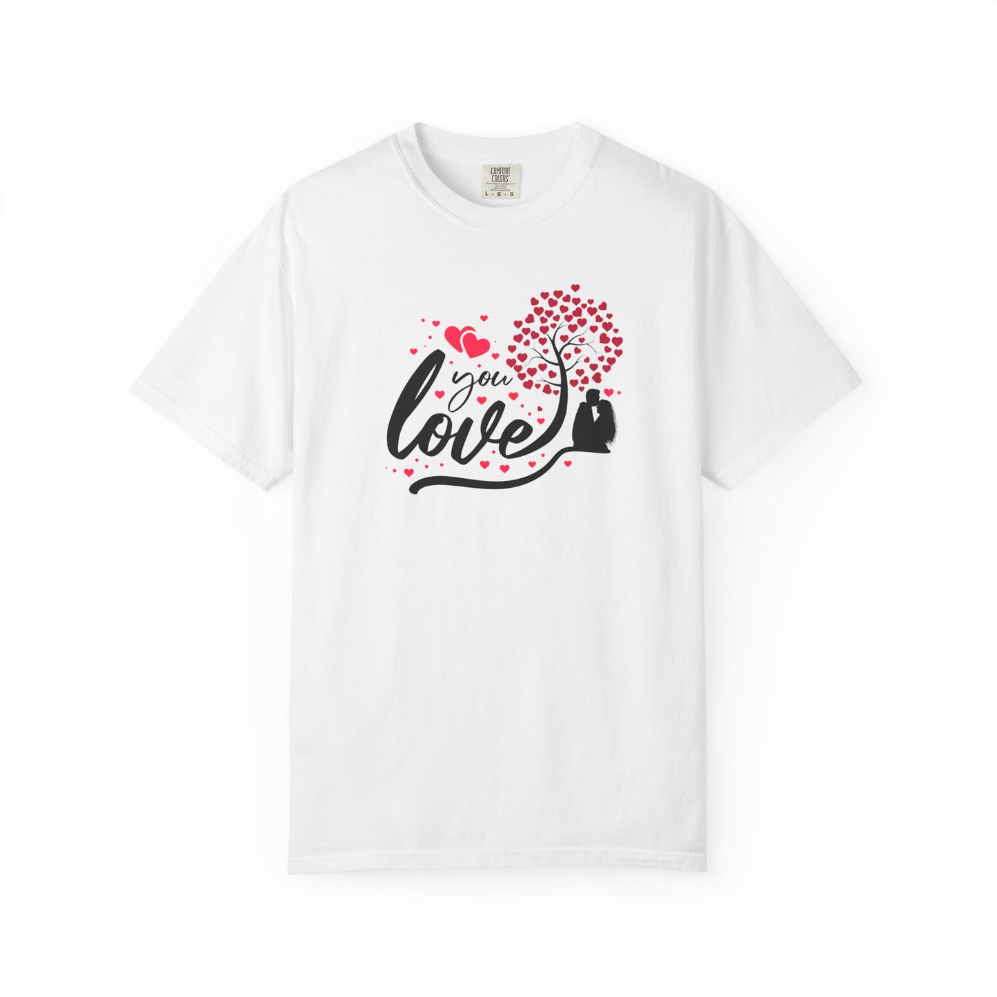 Women Love Tree T-Shirt - Heartfelt Gift for Valentine's Day & Anniversaries