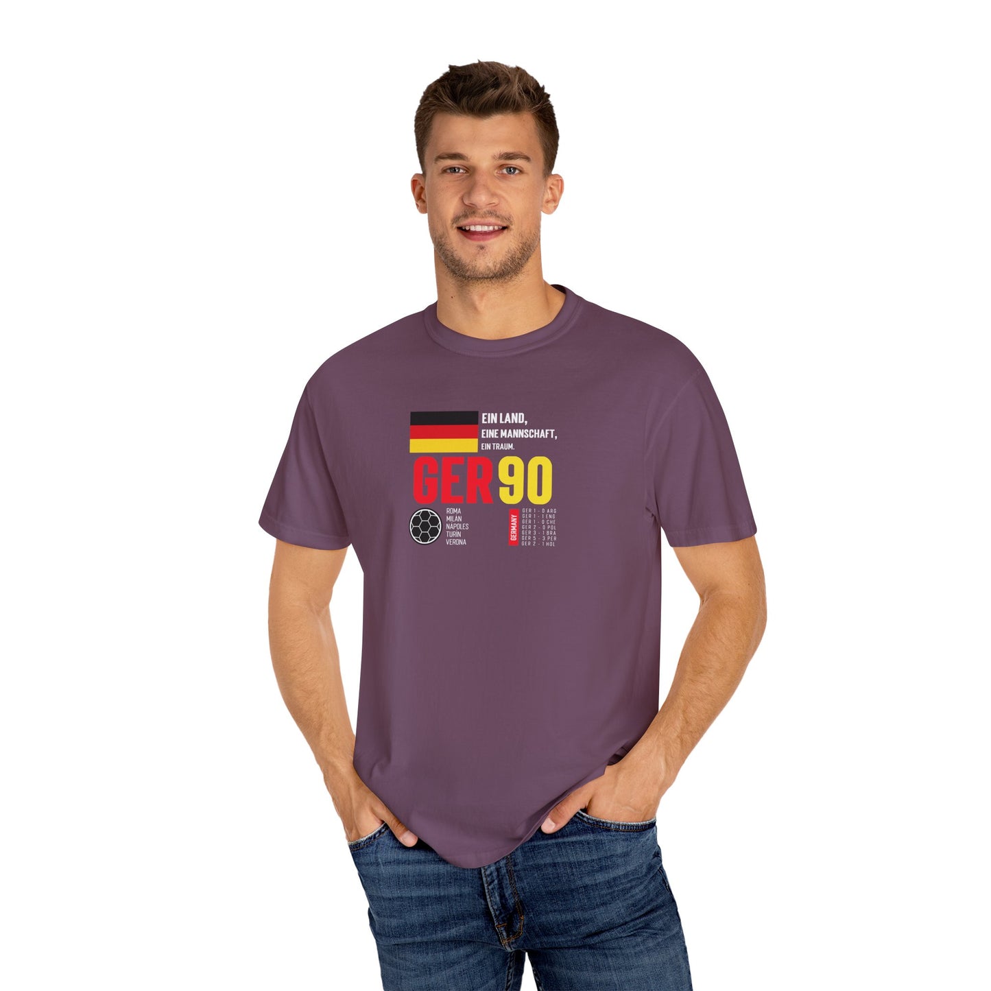 Unisex T-Shirt Vintage German Soccer for Fans