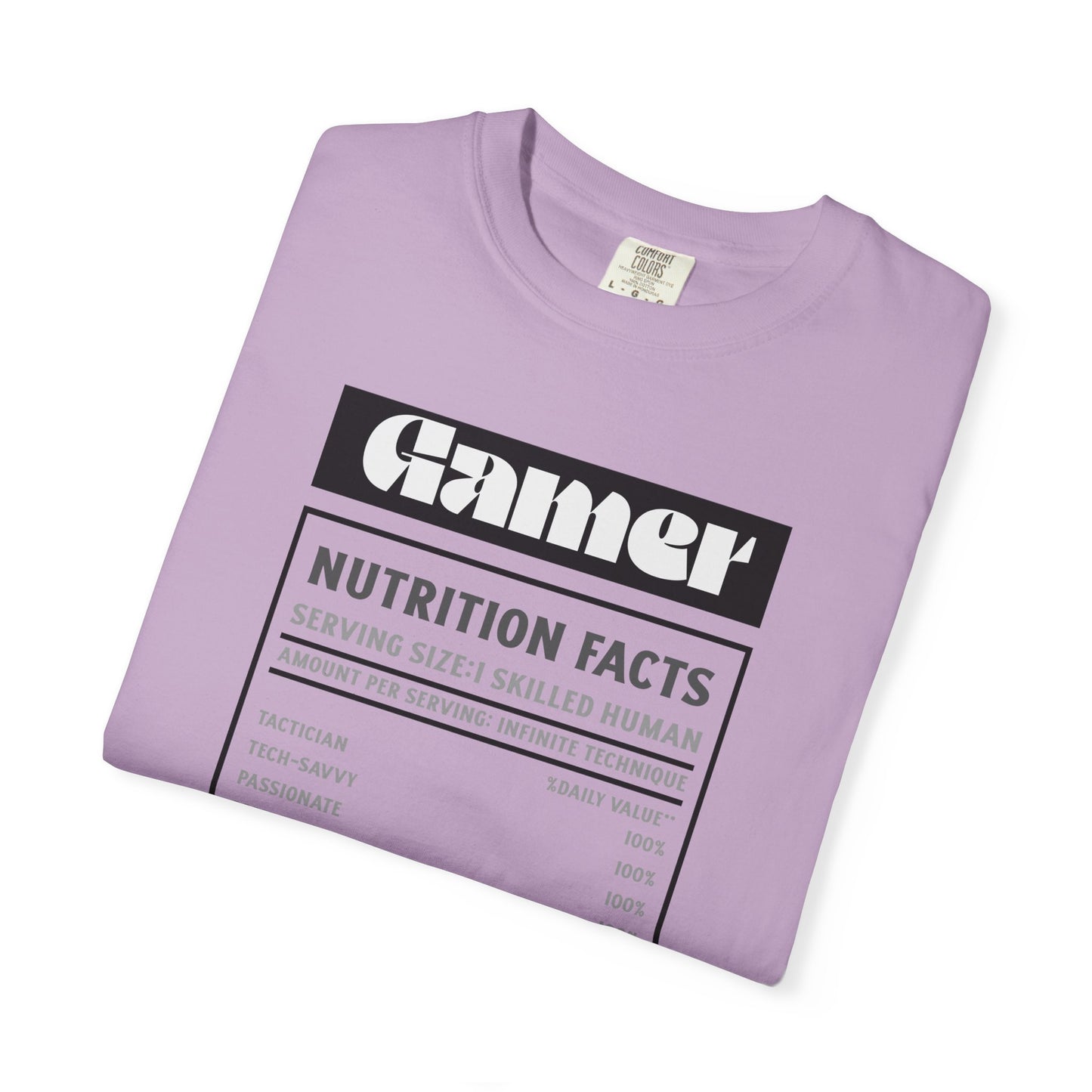 Gamer Nutrition Facts T-Shirt