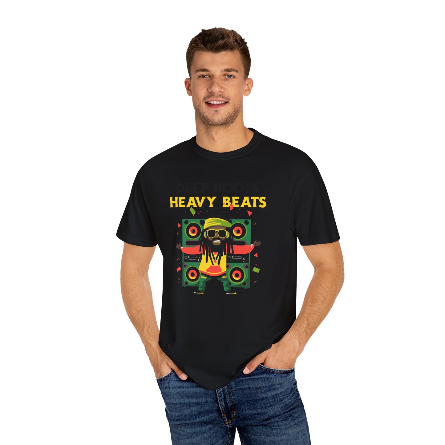 Men's T-Shirt - Reggae Vibes Deep Roots