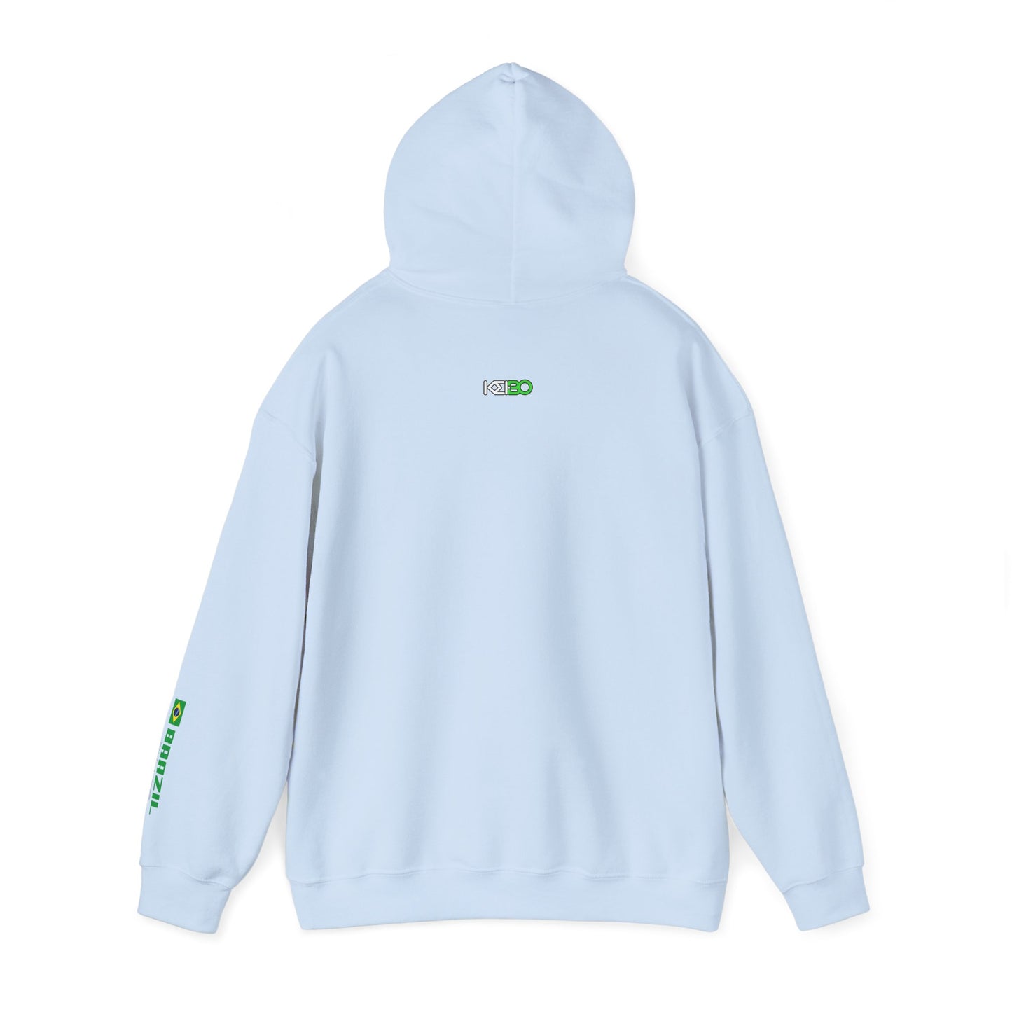 Unisex Hooded Sweatshirt Brazil Inspired 'Ordem e Progresso'