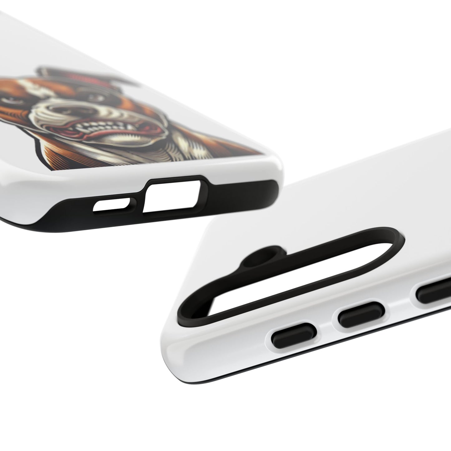 Tough Cases: Pit Bull Design Phone Case for Animal Lovers