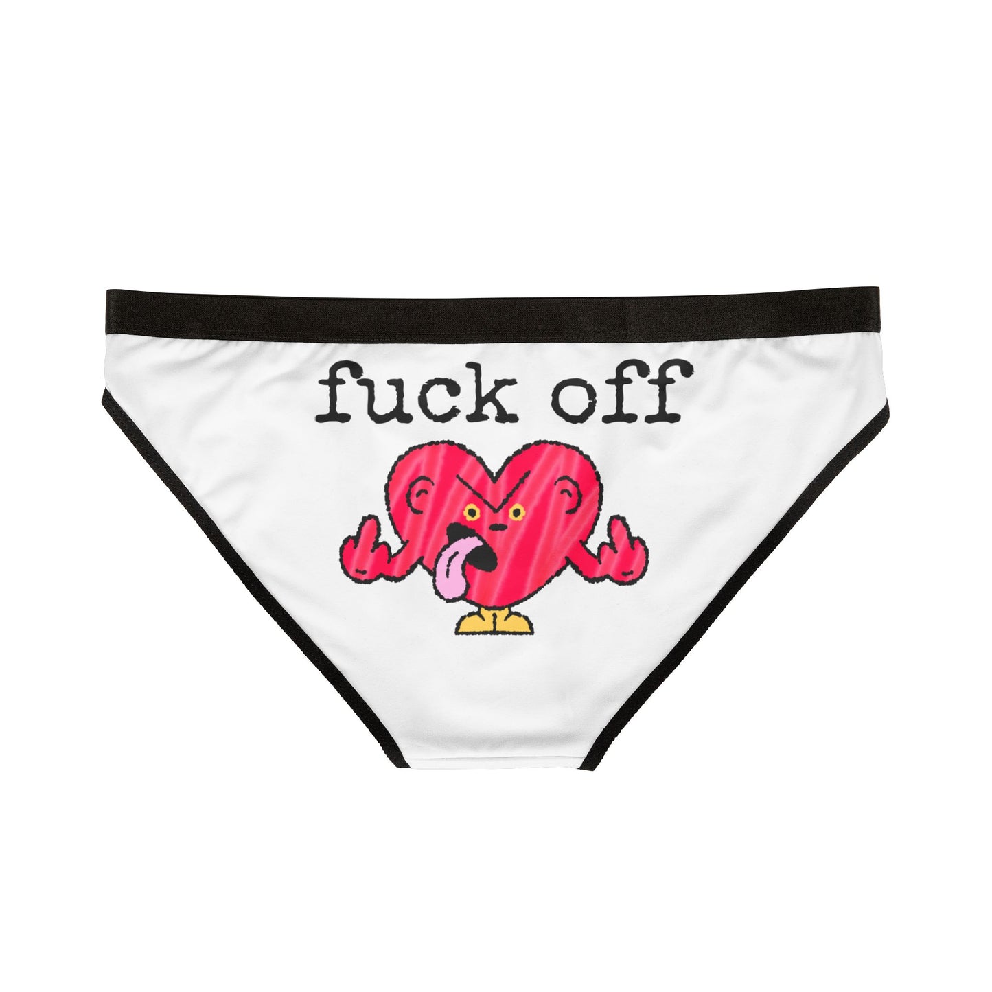 Funny Women's Underwear - 'My Love Language Is' Design