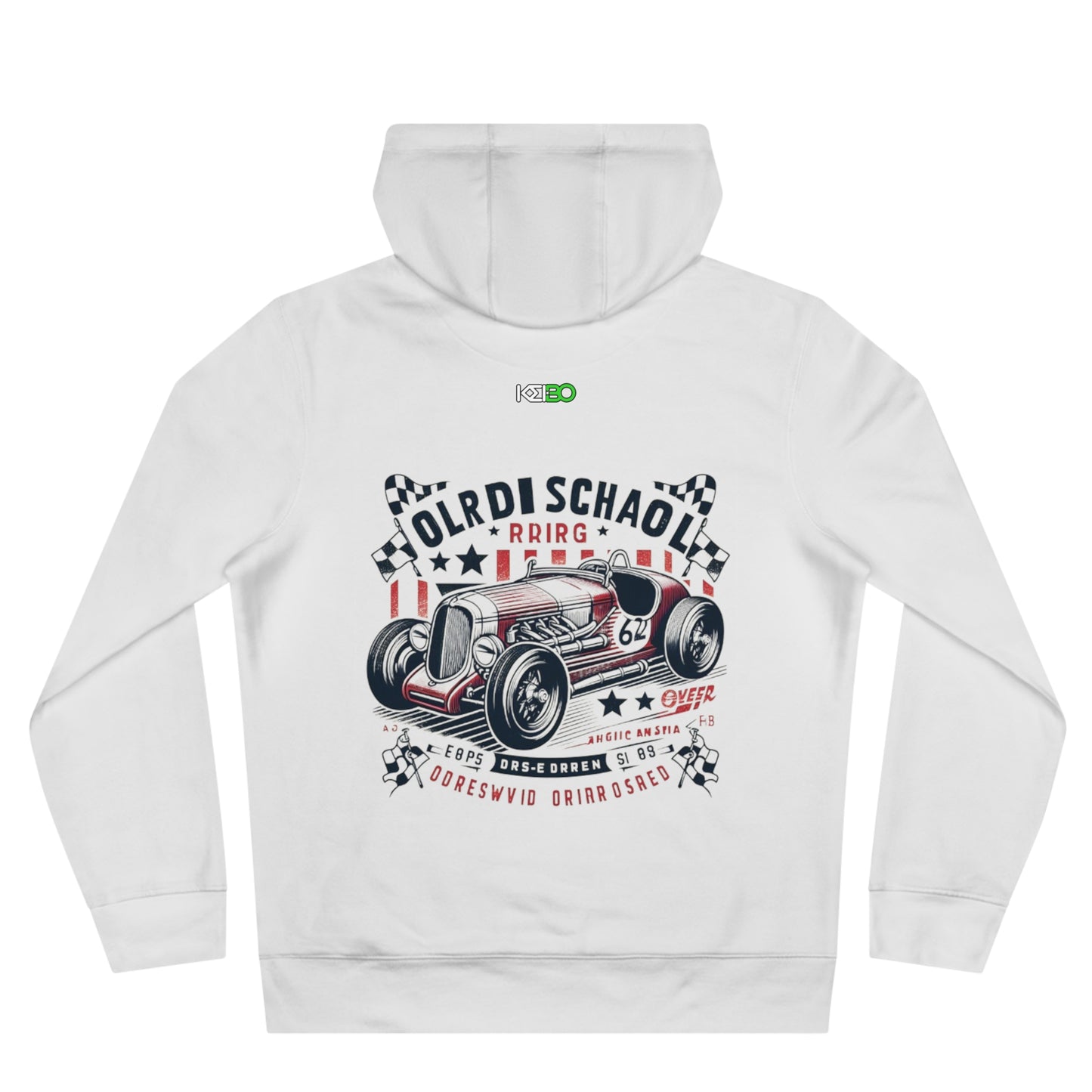 Vintage Racing King Hoodie – Cool Retro Hoodie for Car Enthusiasts