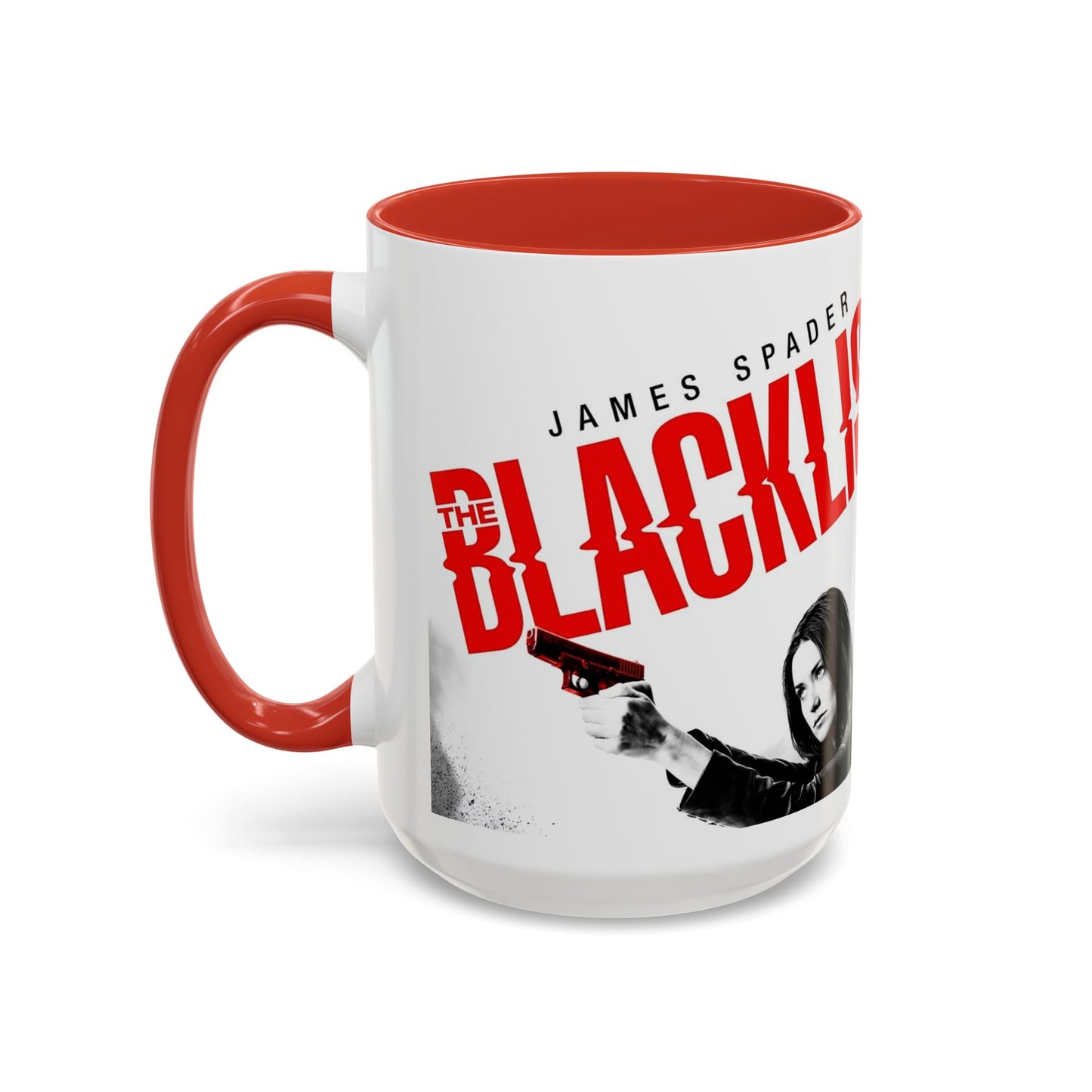 Blacklist-Inspired Accent Coffee Mug - 11oz & 15oz - Perfect Gift for Fans