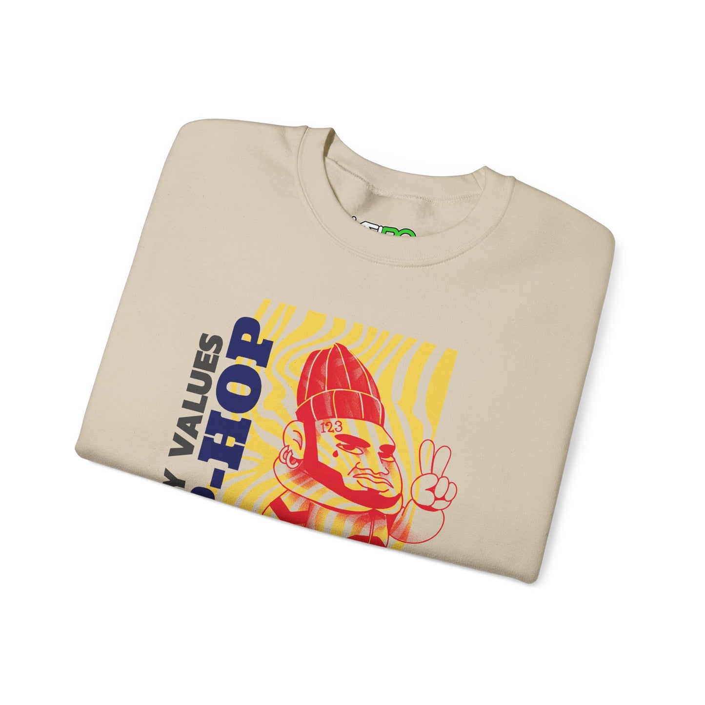 Men's Hip-Hop Crewneck Sweatshirt