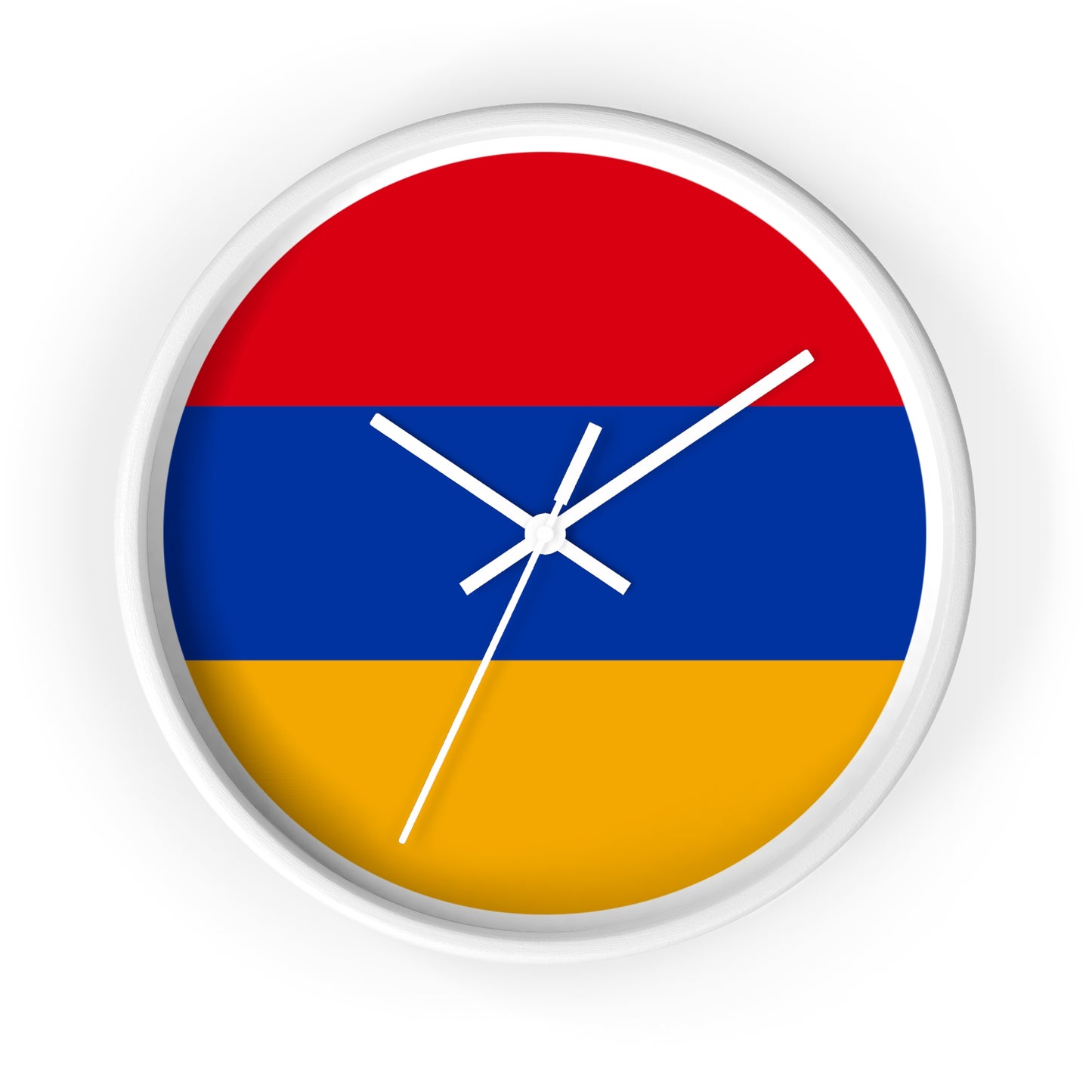 Armenian Flag Wall Clock - Vibrant Home Décor for National Pride