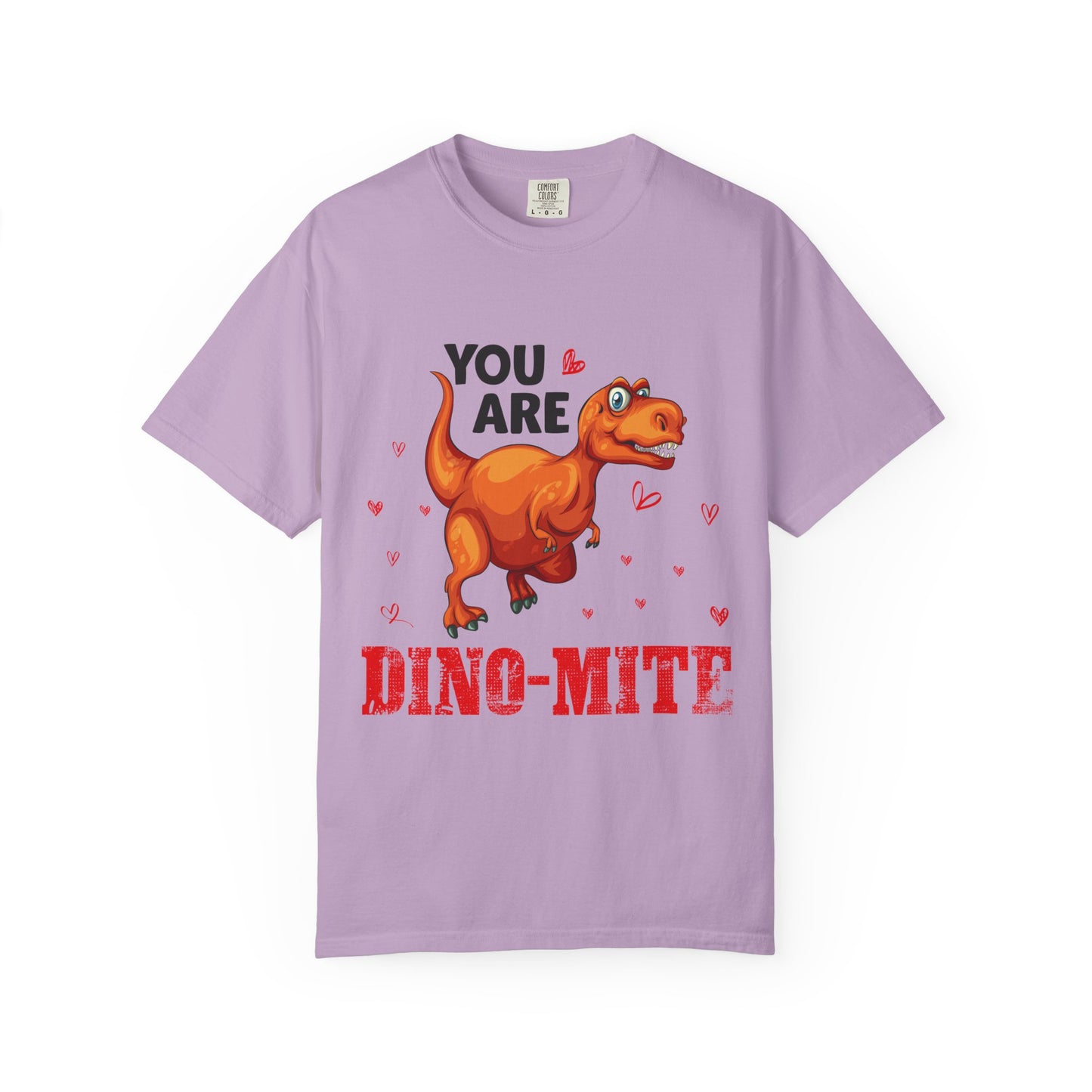 Dino-Mite T-Shirt - Valentine's Day and Dinosaur Lovers Gift