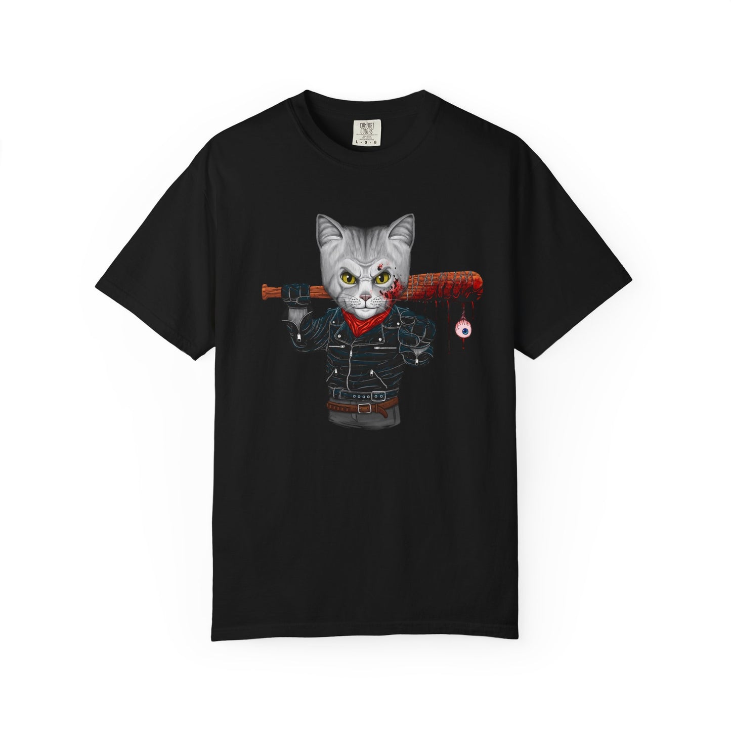 Men T-Shirt Cool Cat Gangster Fun & Stylish Tee