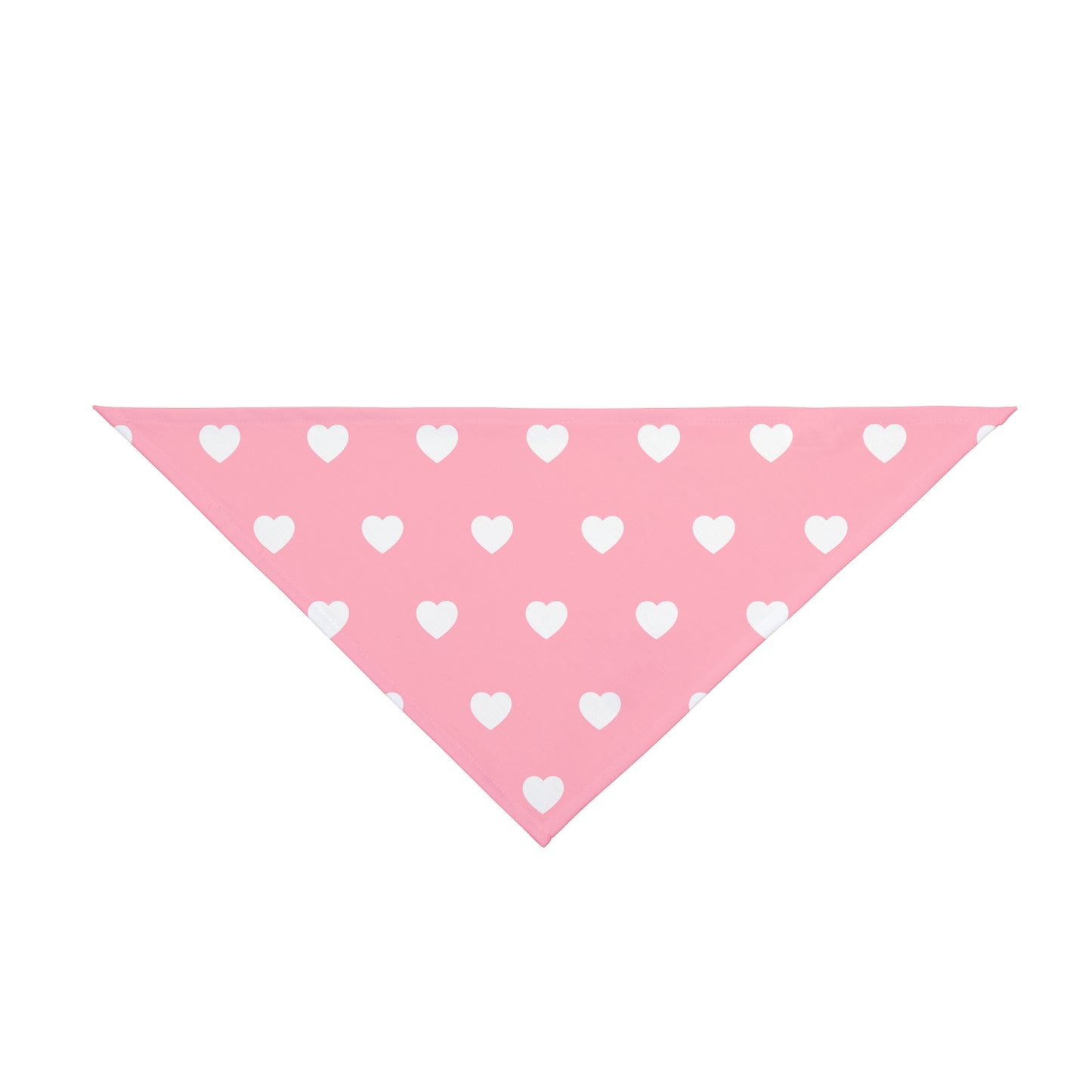 Love Heart Pattern Pet Bandana - Cute Puppy Accessory