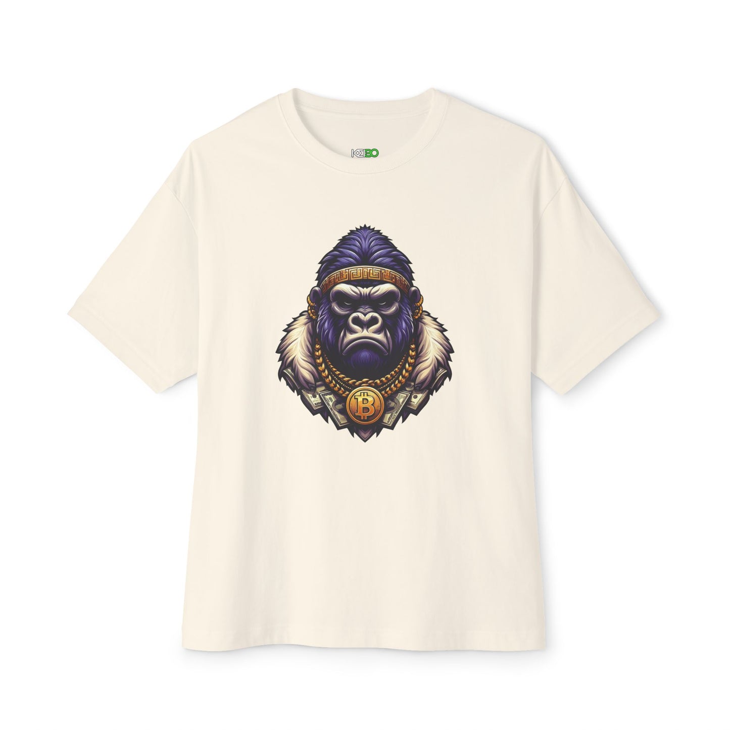 Savage Gorilla Graphic Men's Oversized Boxy Tee