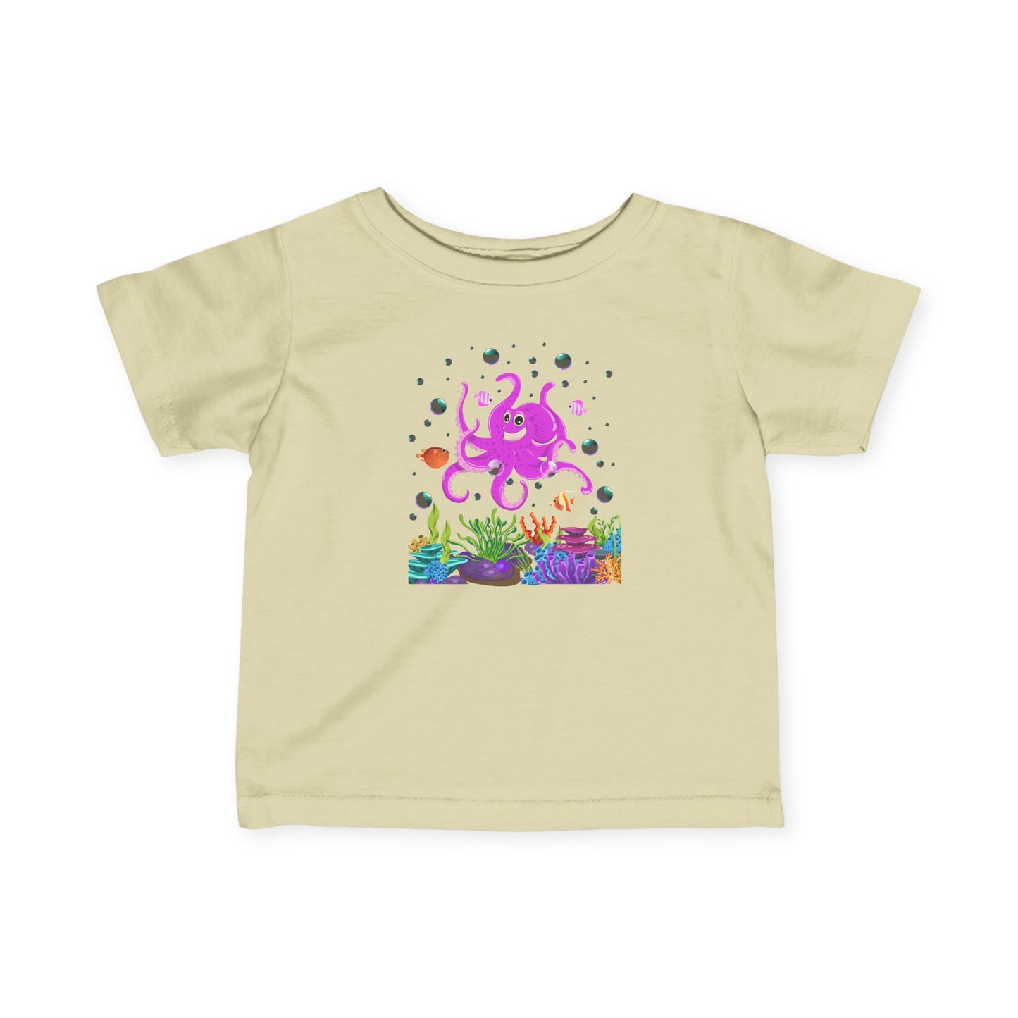 Infant Tee Whimsical Jellyfish Cute Sea Life Design for Babies
