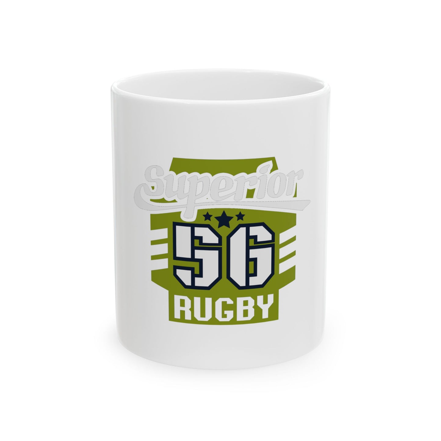 Superior 56 Rugby Ceramic Mug 11oz- Perfect Gift for Rugby Fans