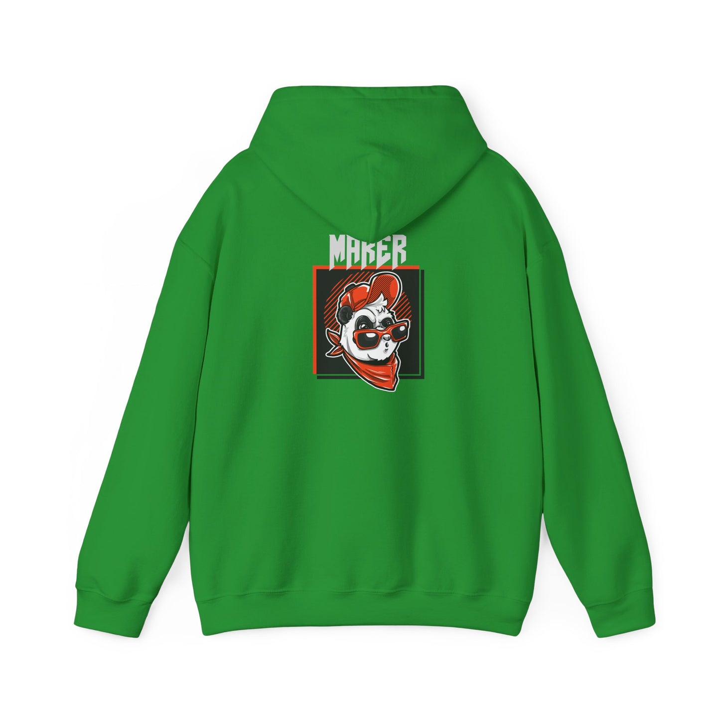 Men's Hooded Sweatshirt Cool Maker Graphic Design