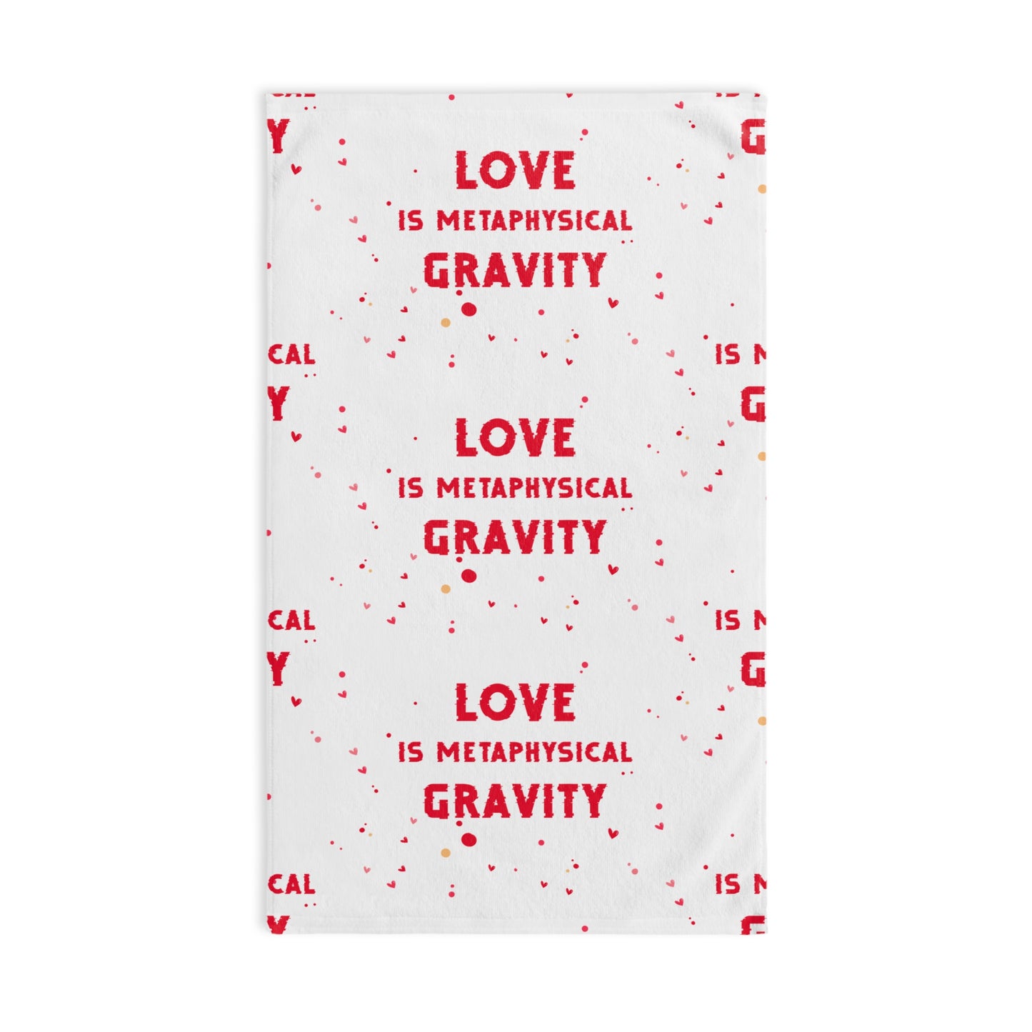 Romantic Hand Towel - Valentine's Day Gift