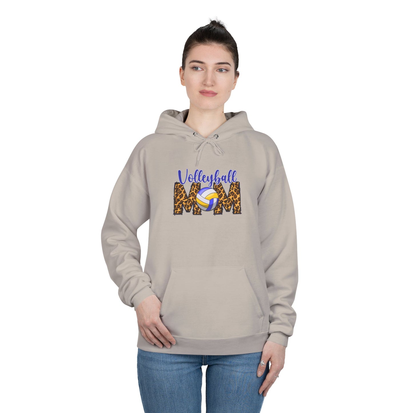 Women's Hoodie Leopard Print Volleyball Mom – Sports Mom Apparel
