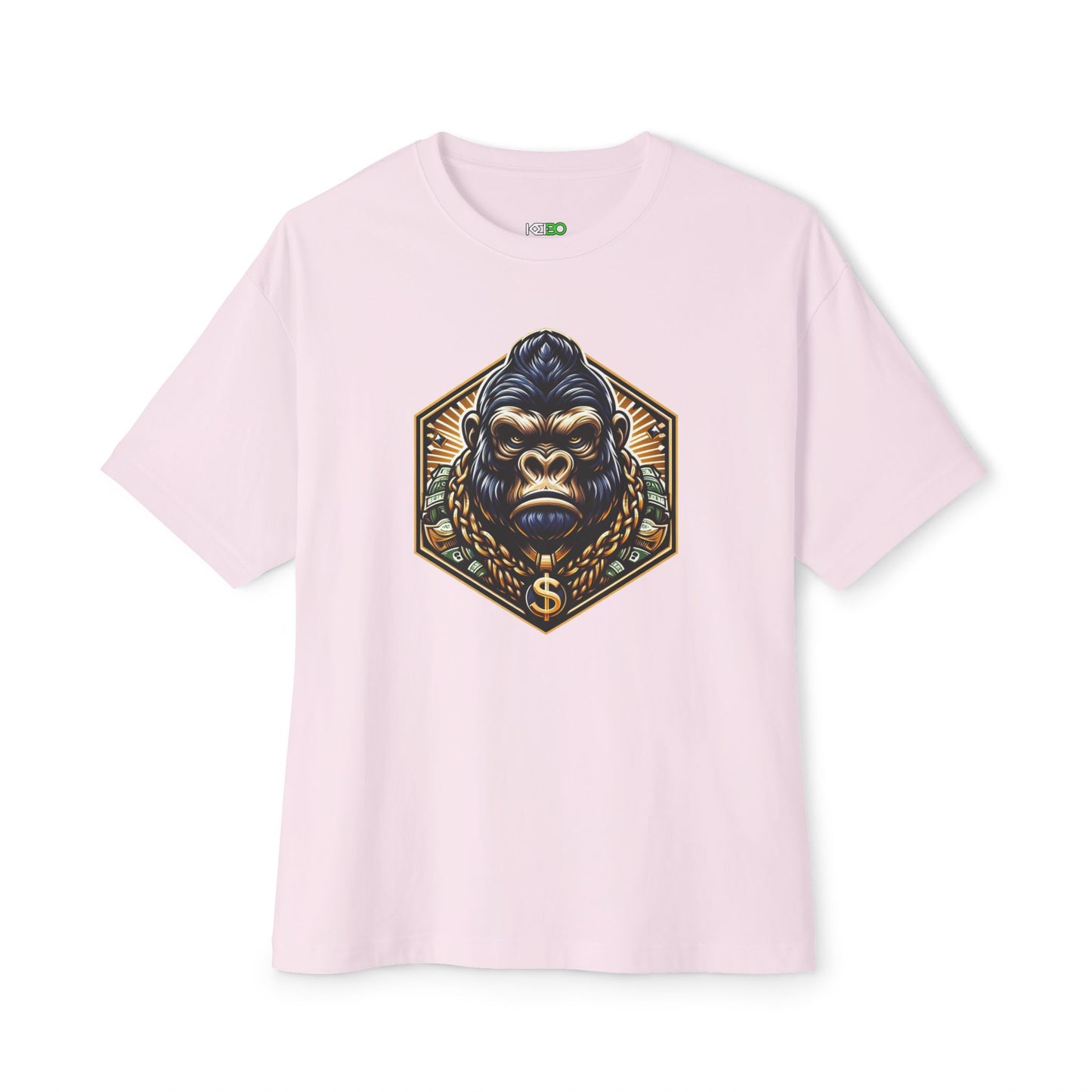 Streetwear Gorilla Graphic Oversized Men's Tee