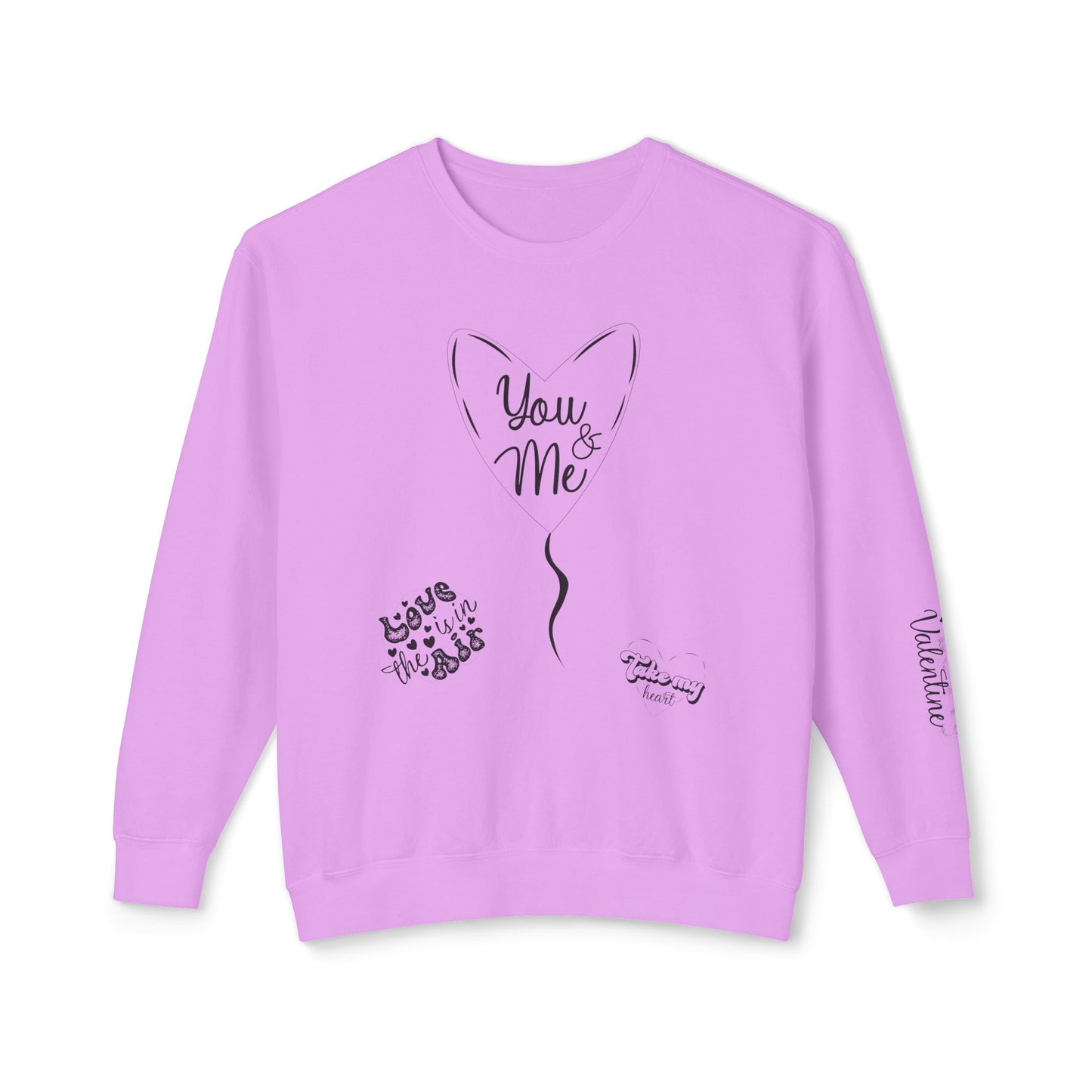 Women Sweatshirt You And Me - Perfect for Valentine's Day Outfit